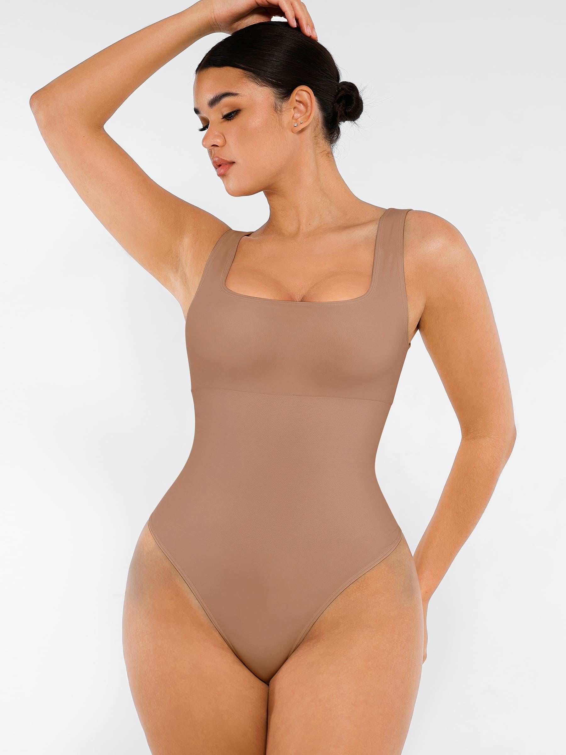 Feelingirl Seamless Shapewear Thong Bodysuit - Image 10