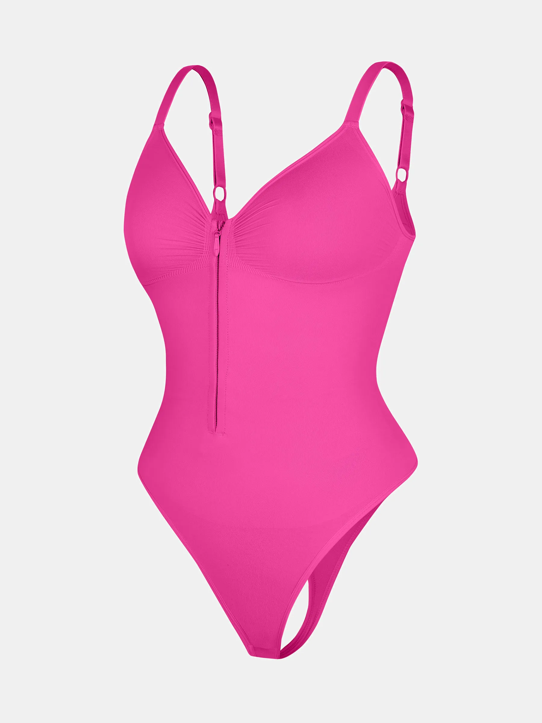 Feelingirl  Seamless Shaping Tummy Control Zipper Bodysuit - Image 23
