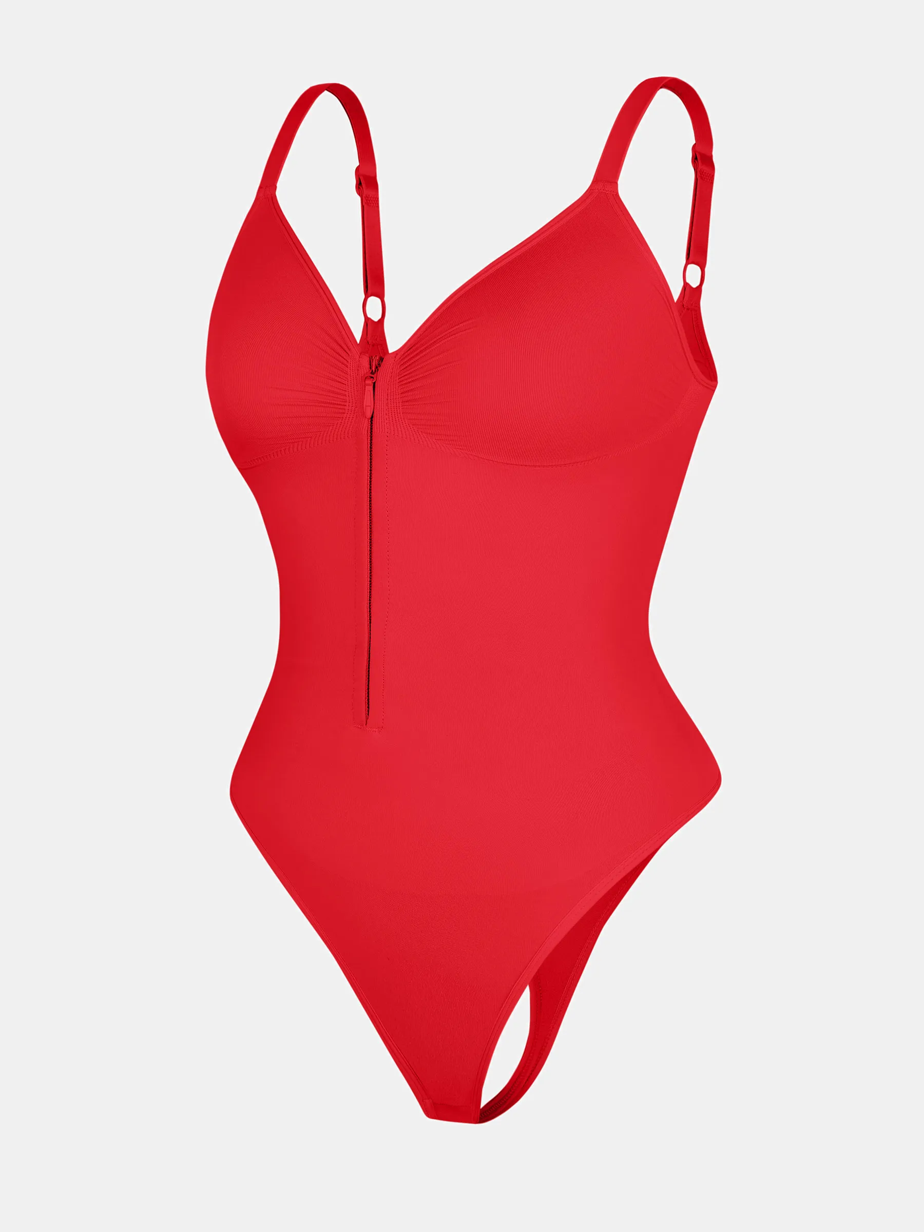 Feelingirl  Seamless Shaping Tummy Control Zipper Bodysuit - Image 34