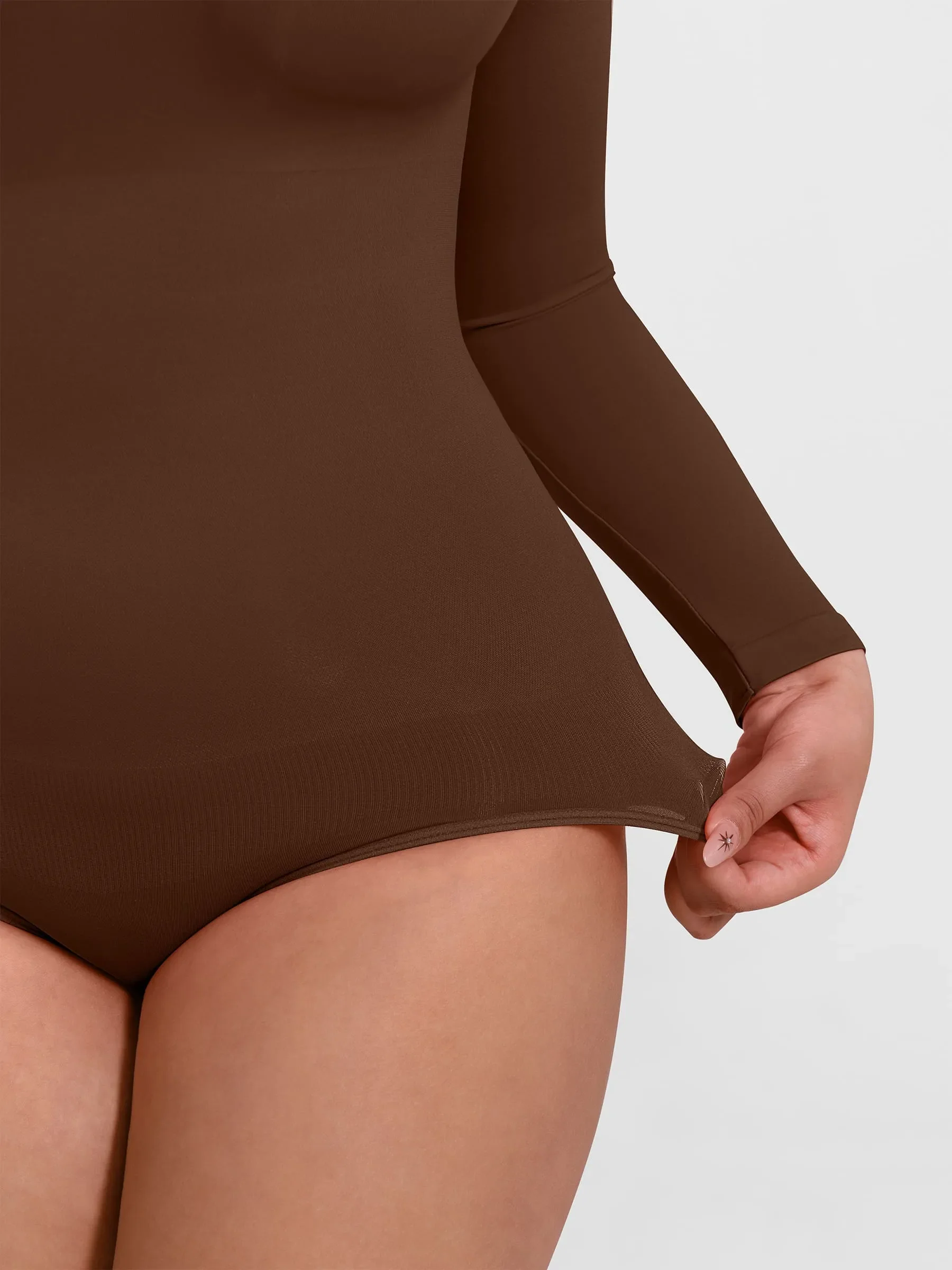 Feelingirl Seamless Crew Neck Bodysuit - Image 40