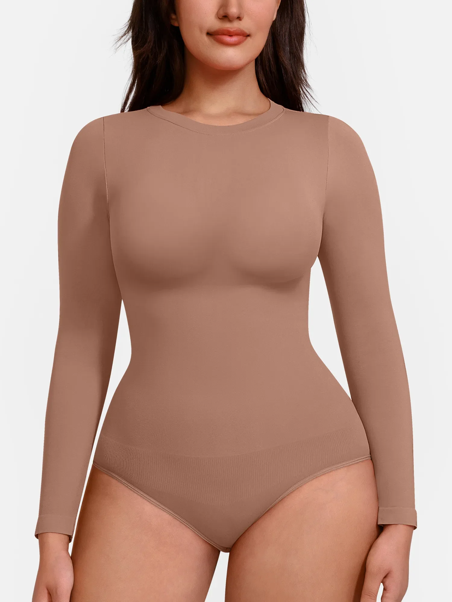 Feelingirl Seamless Crew Neck Bodysuit - Image 47