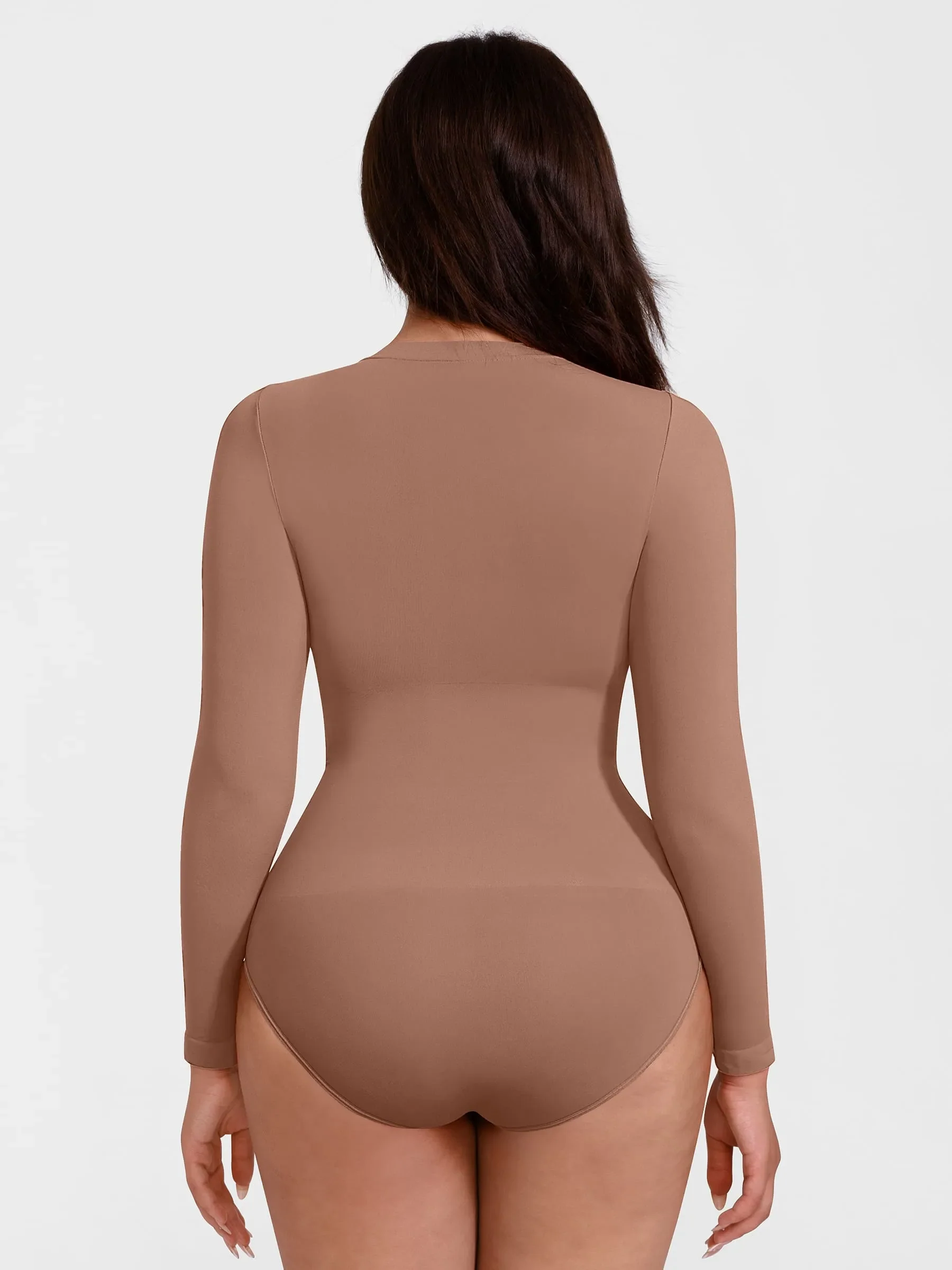 Feelingirl Seamless Crew Neck Bodysuit - Image 51