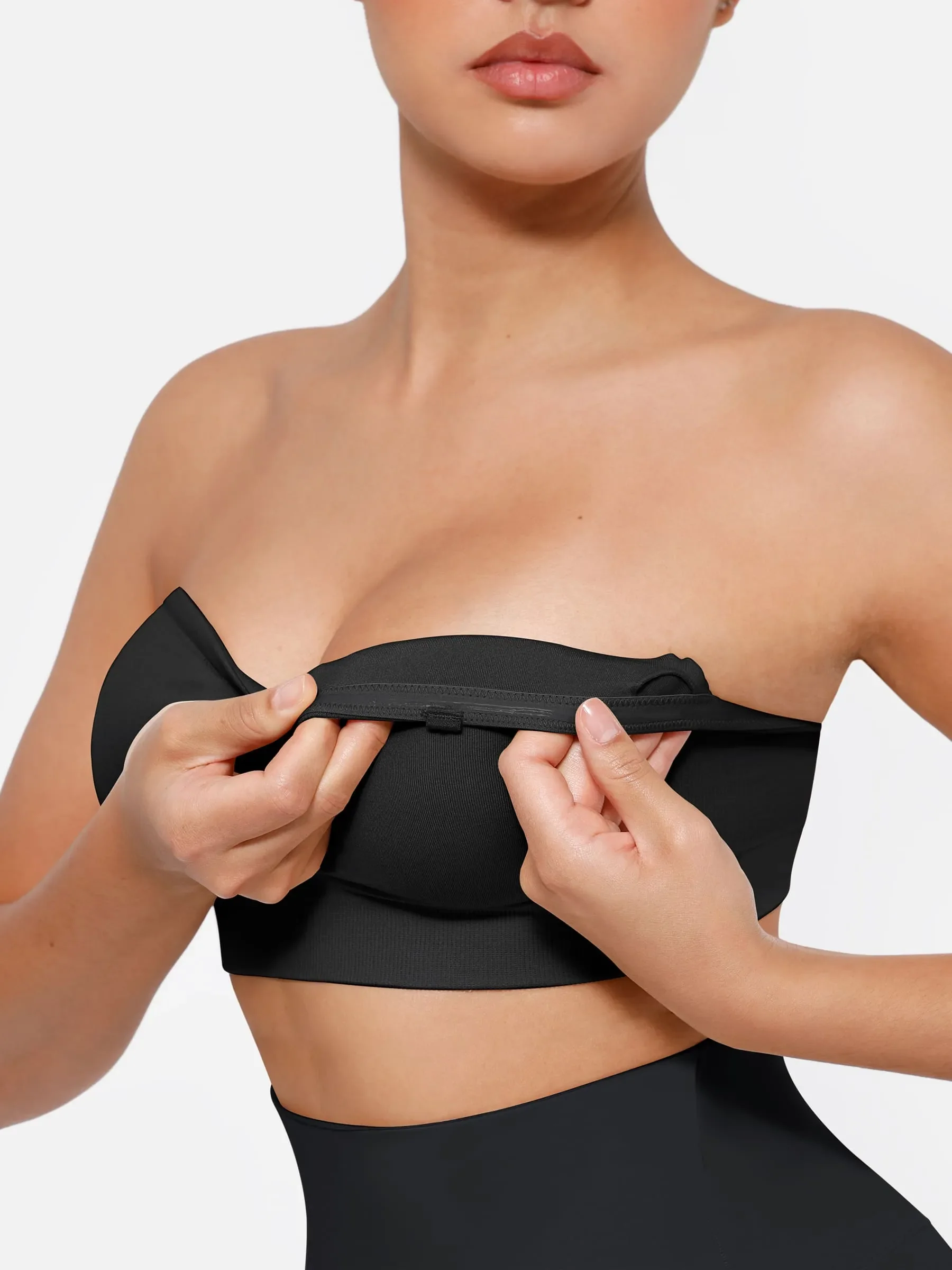 Feelingirl Seamless Strapless Anti-Slip Bra With Removable Pads - Image 12