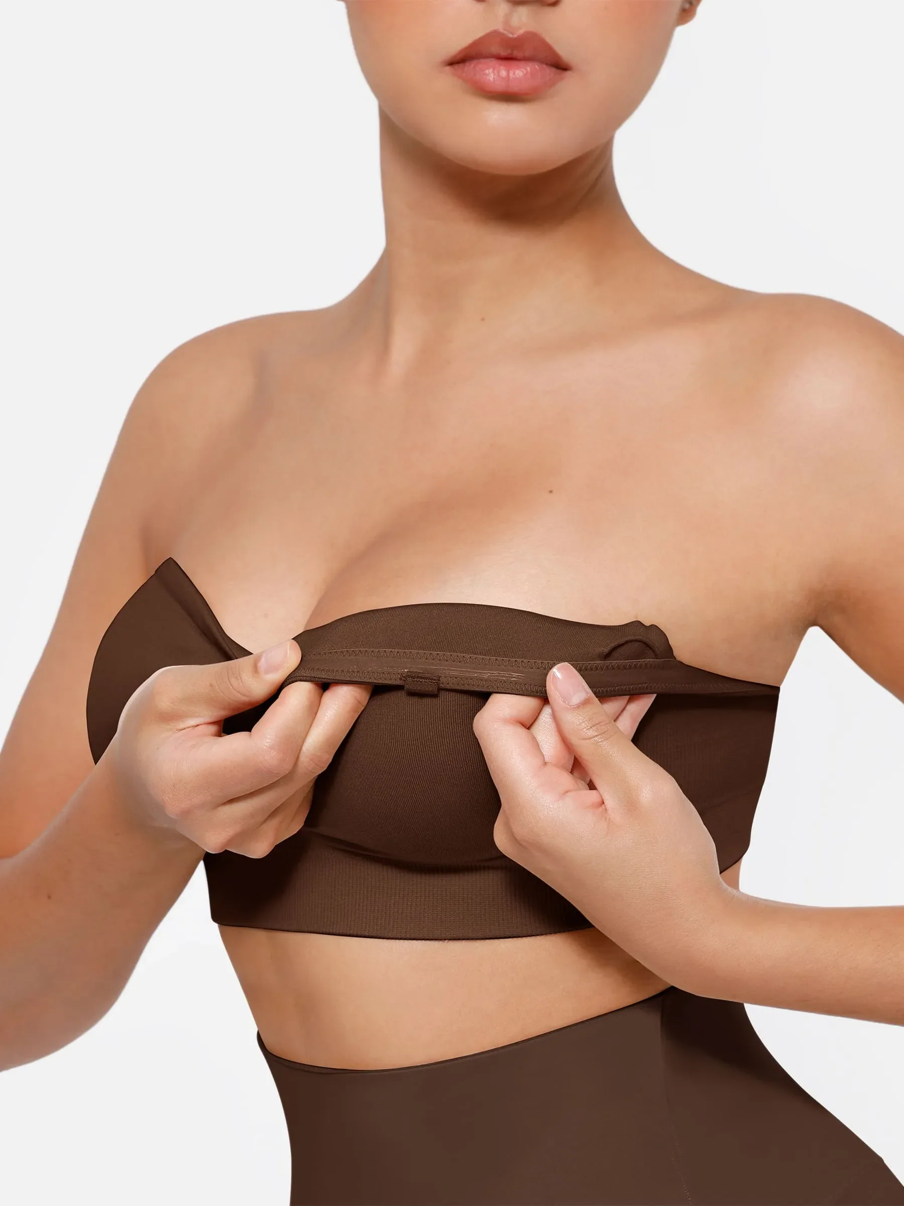 Feelingirl Seamless Strapless Anti-Slip Bra With Removable Pads - Image 21