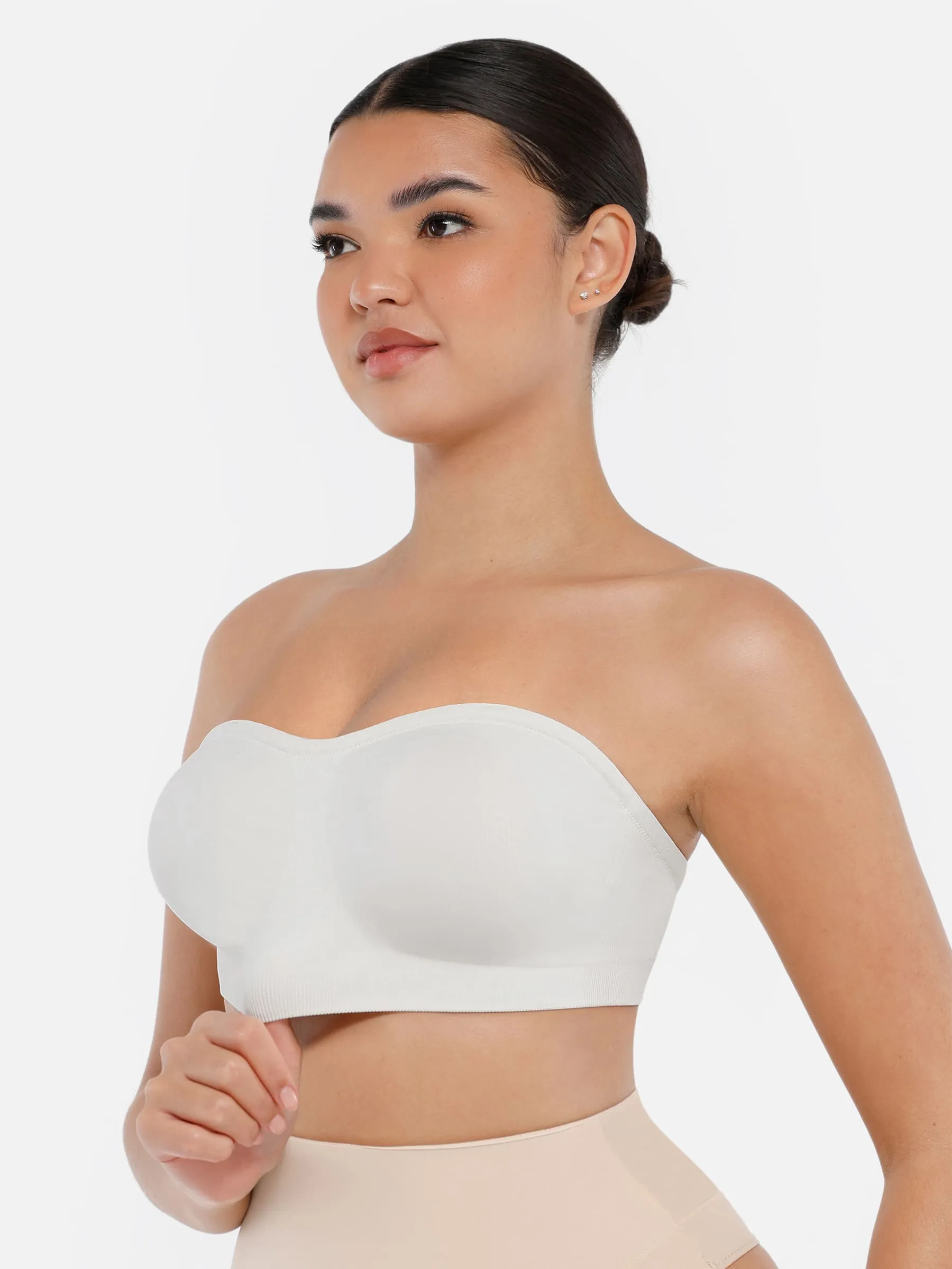 Feelingirl Seamless Strapless Anti-Slip Bra With Removable Pads - Image 24