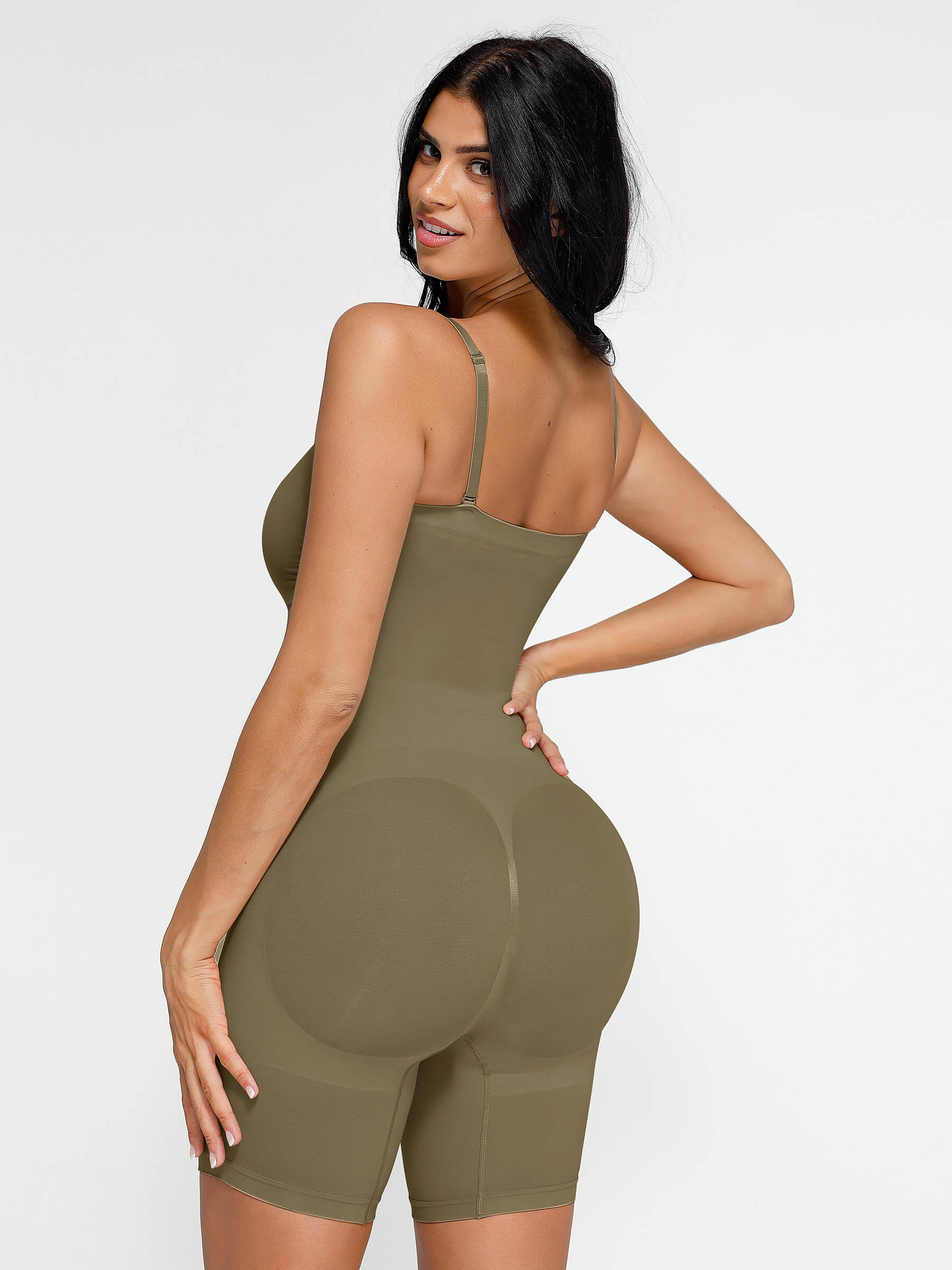 Feelingirl Seamless Strapless Bodysuit with Removable Straps - Image 21