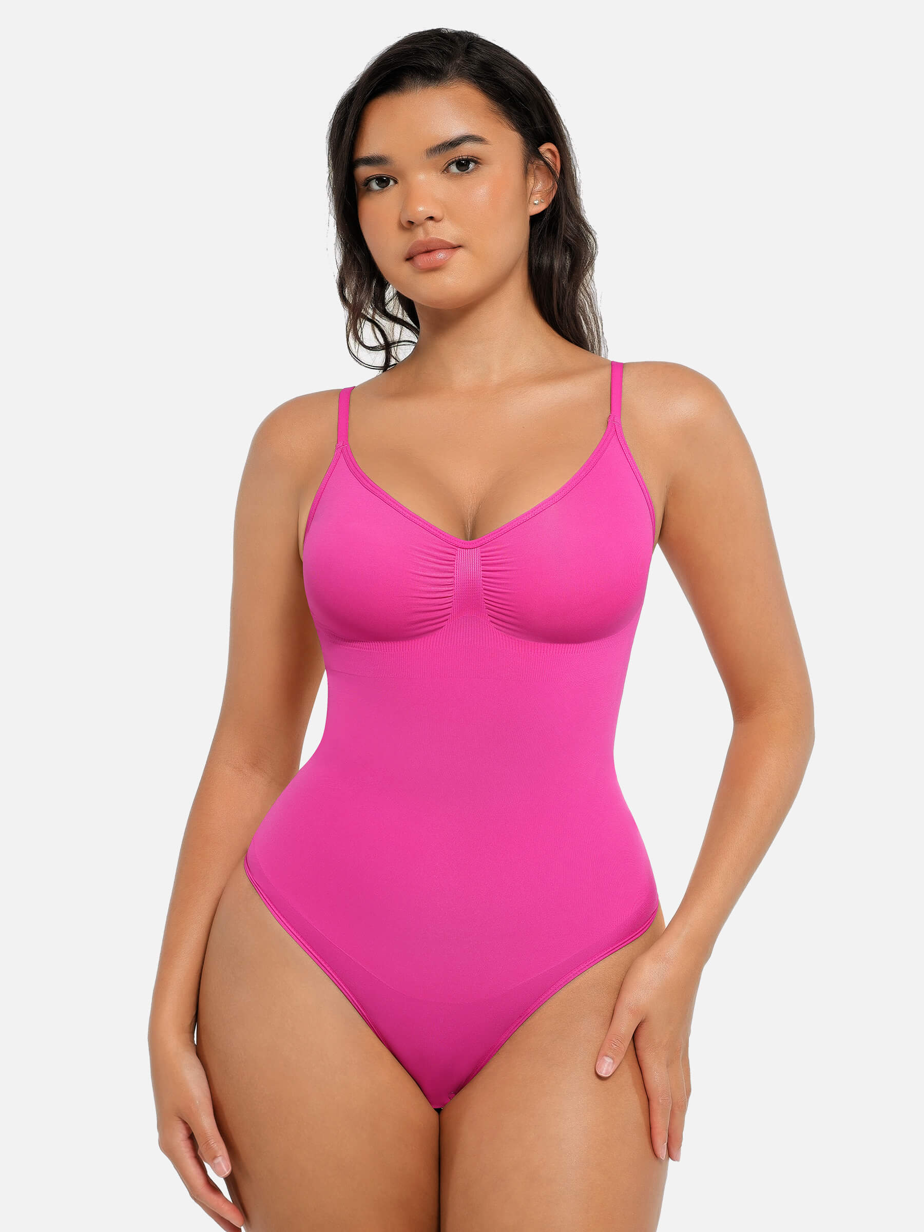 Feelingirl 3-Pack Tummy Control Seamless Bodysuit Bundle - Image 22