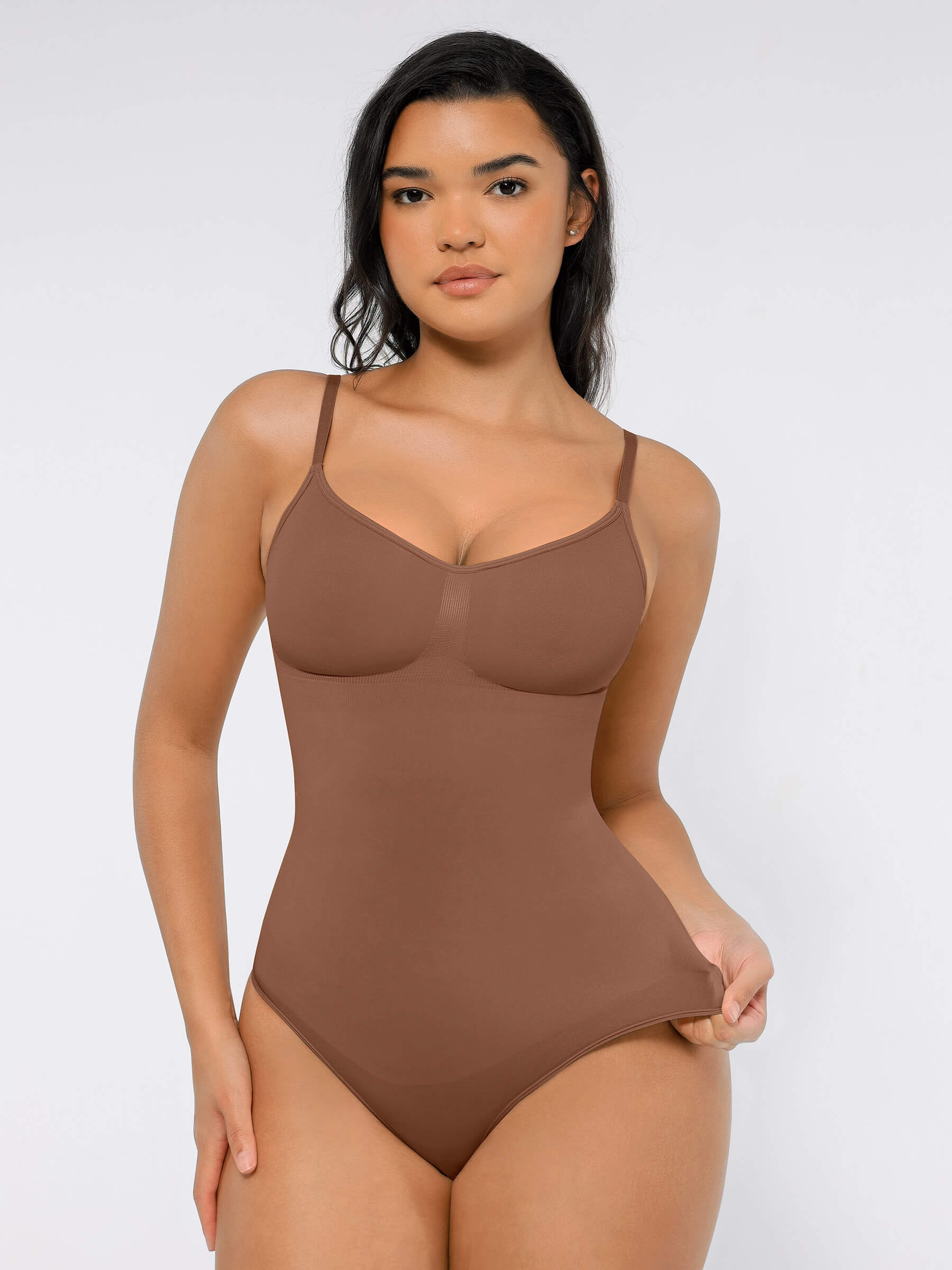 Feelingirl Seamless Tummy Control Shapewear Bodysuit - Image 22