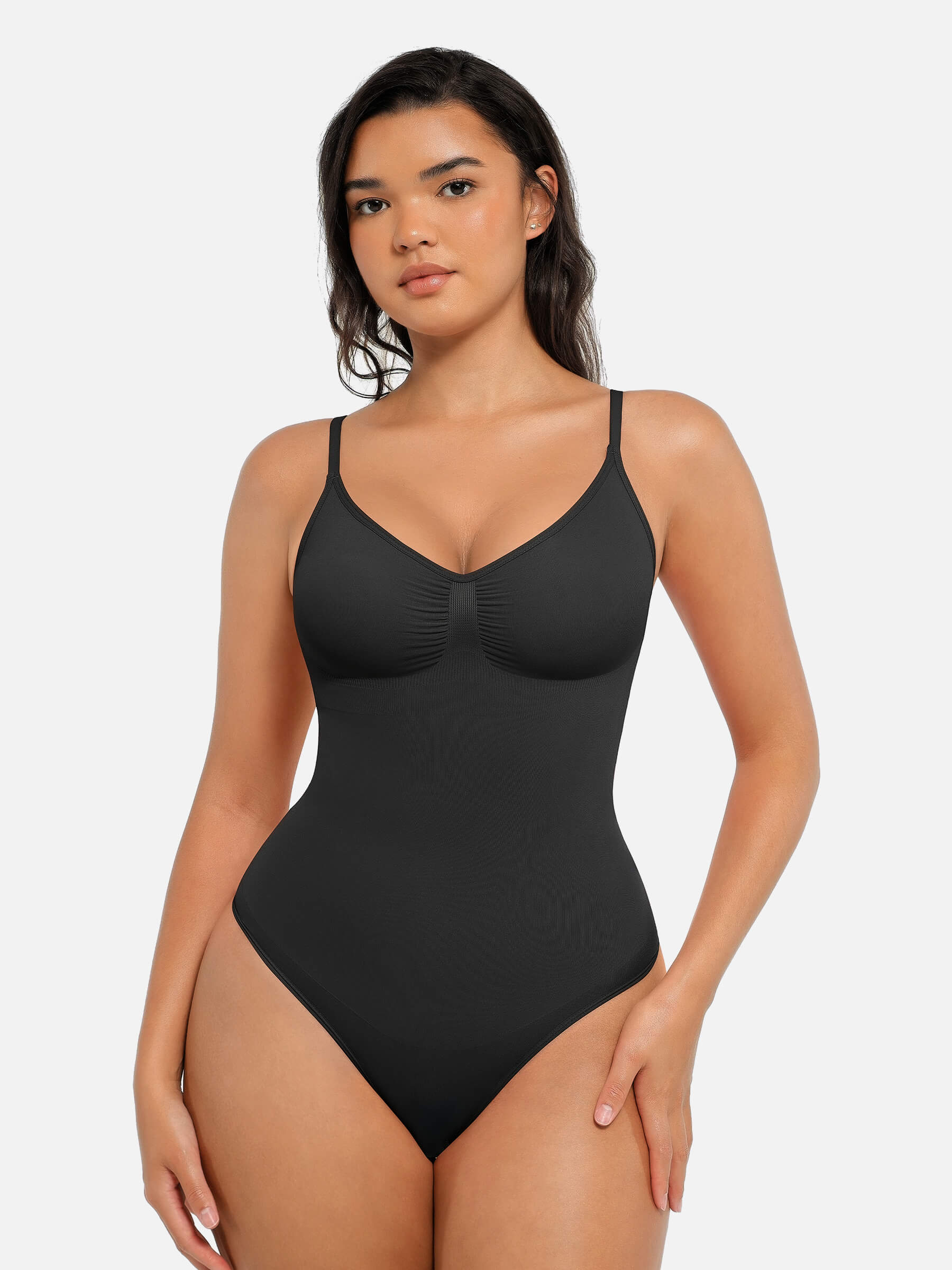 Feelingirl 3-Pack Tummy Control Seamless Bodysuit Bundle - Image 11