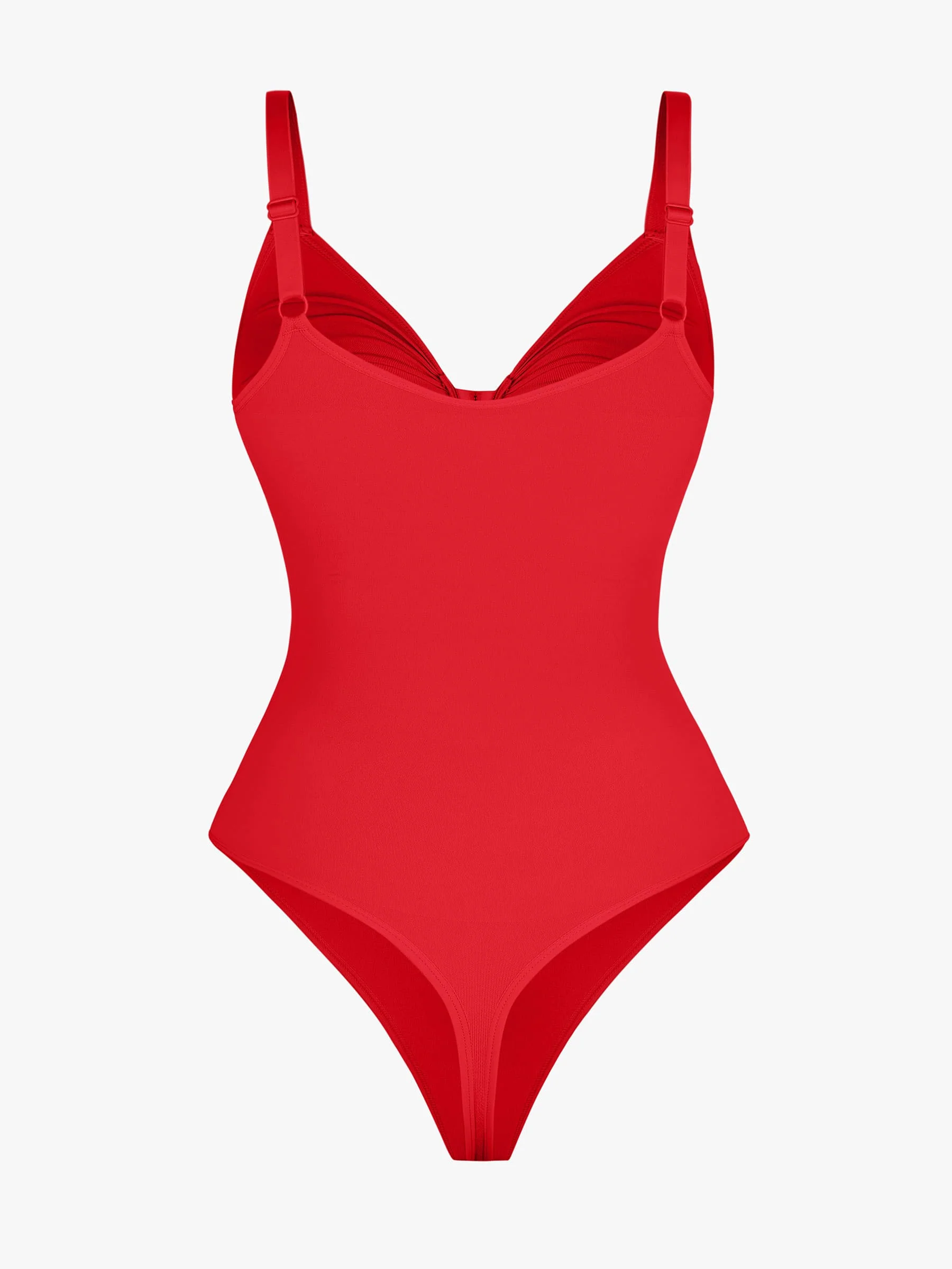 Feelingirl Tummy Control Seamless Zipper Shaping Bodysuit - Image 45