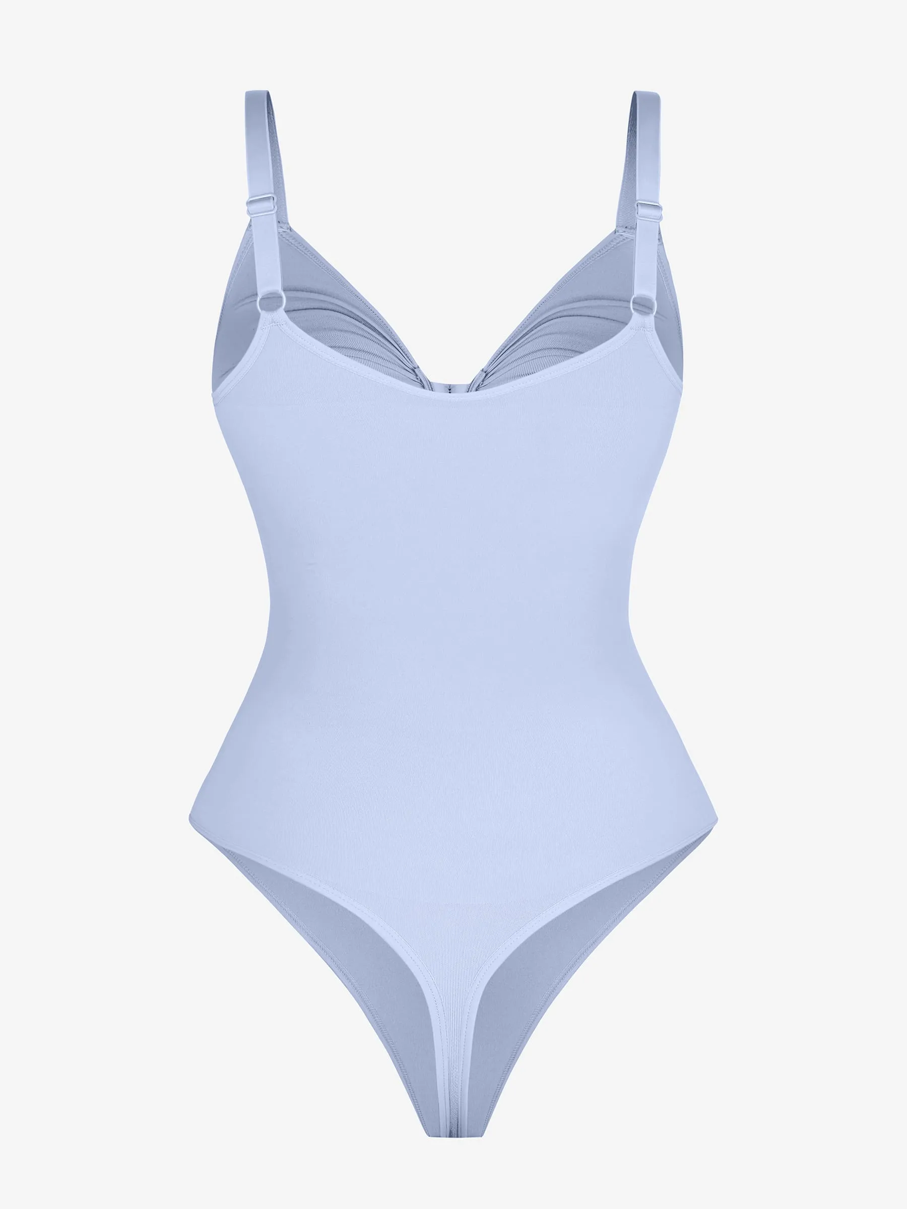 Feelingirl Tummy Control Seamless Zipper Shaping Bodysuit - Image 67