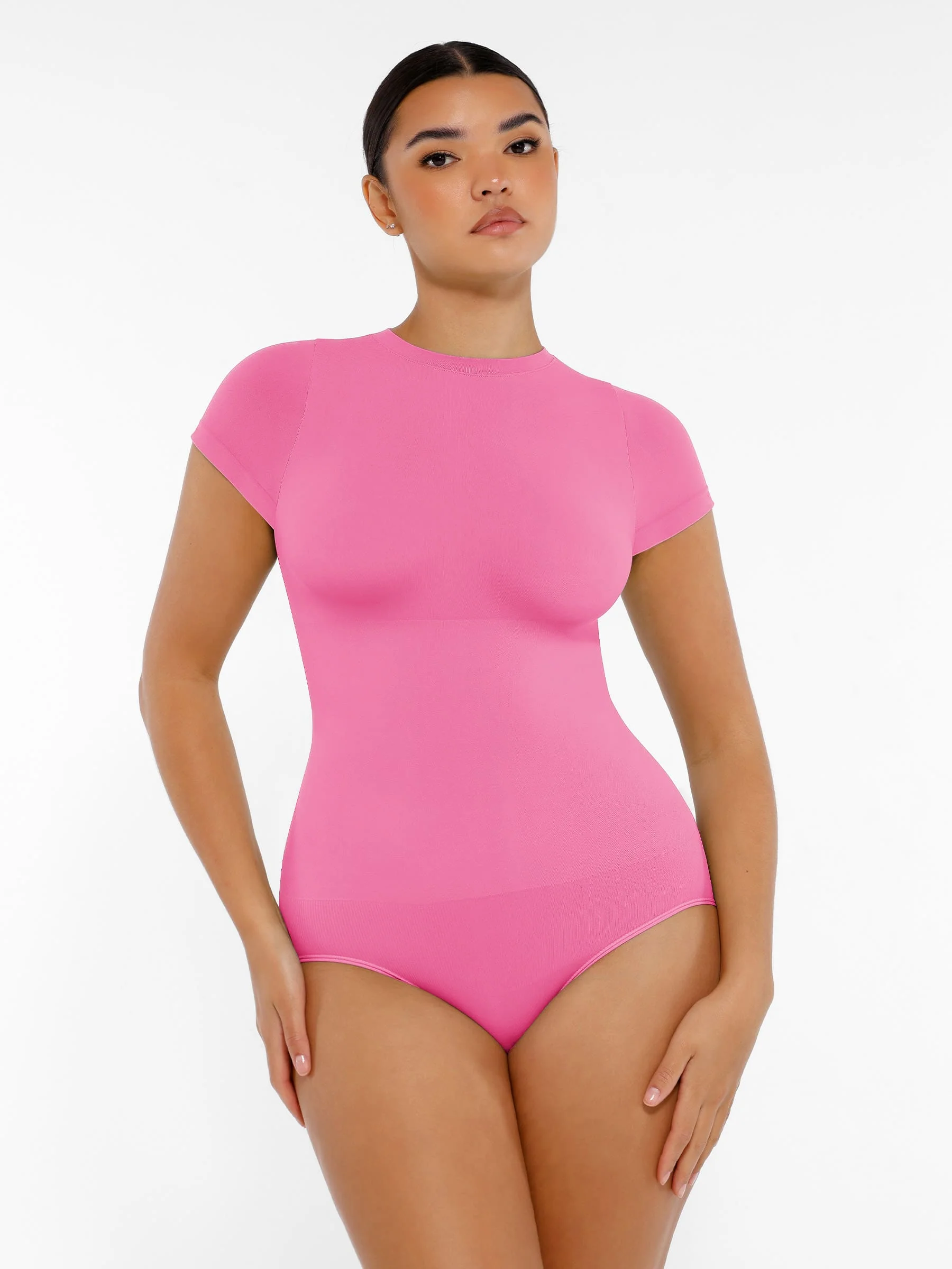 Feelingirl Feel Soft™ Seamless Crew Neck Bodysuits - Image 25