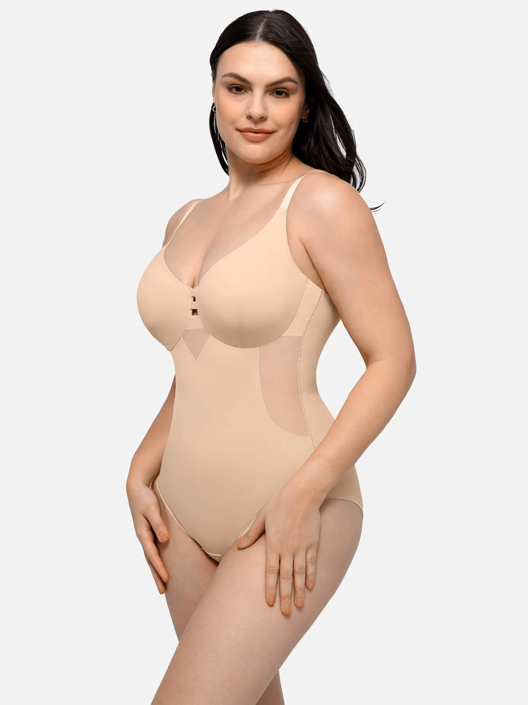 Feelingirl Seamless Waist Control Breast Lift Shapewear - Image 9