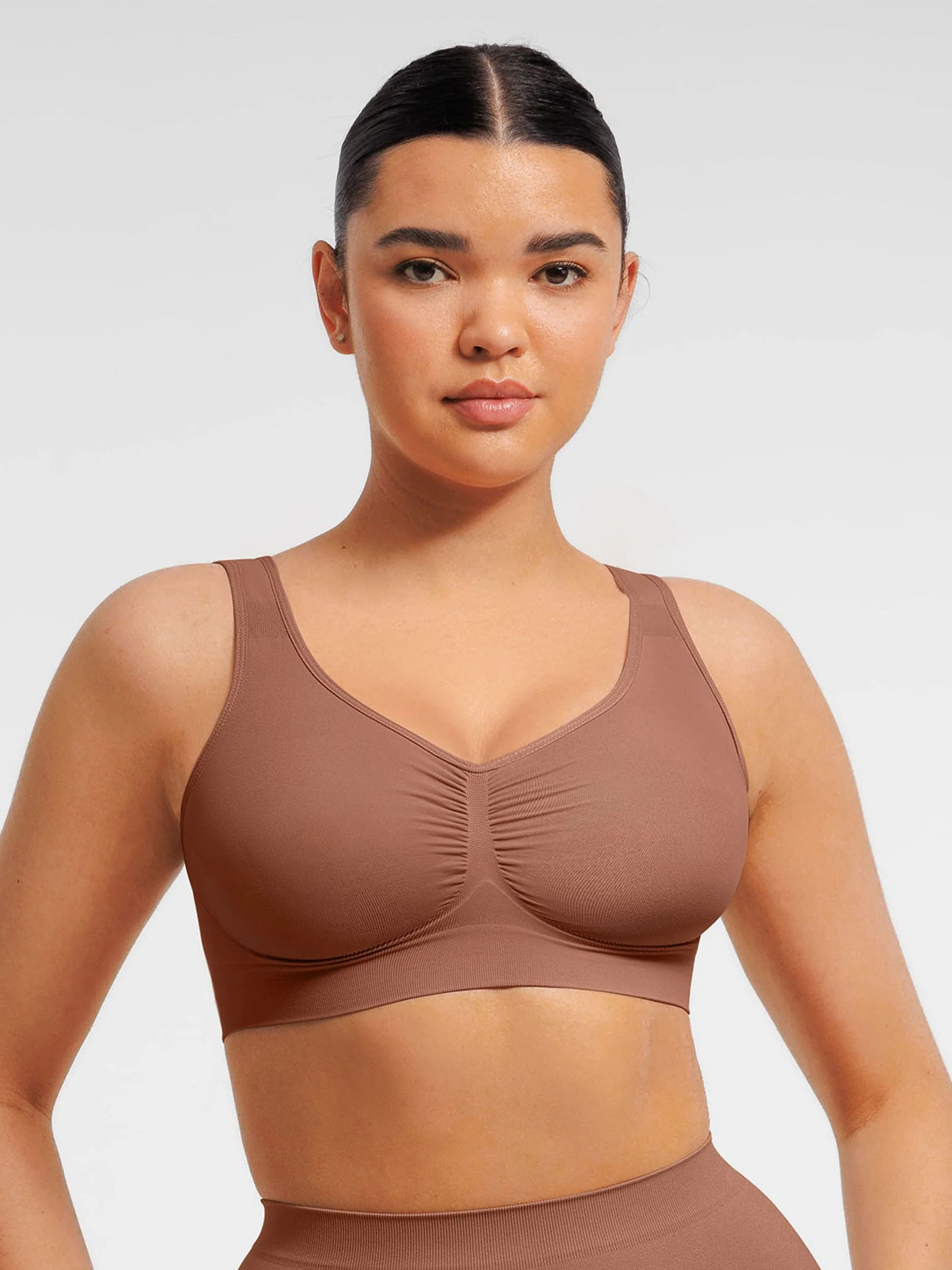 Feelingirl Seamless Wide Straps Everyday Bra - Image 24