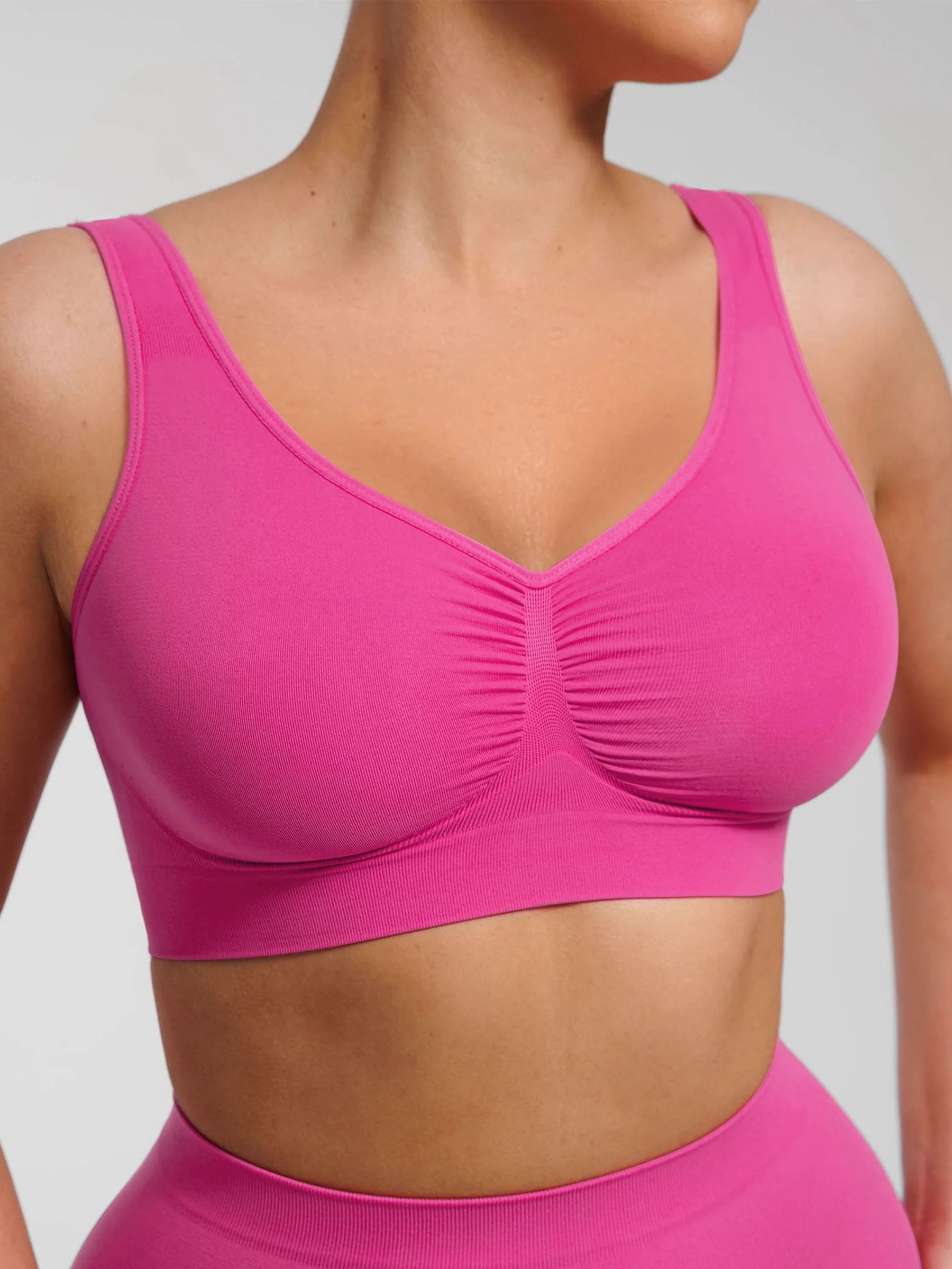 Feelingirl Seamless Wide Straps Everyday Bra - Image 38