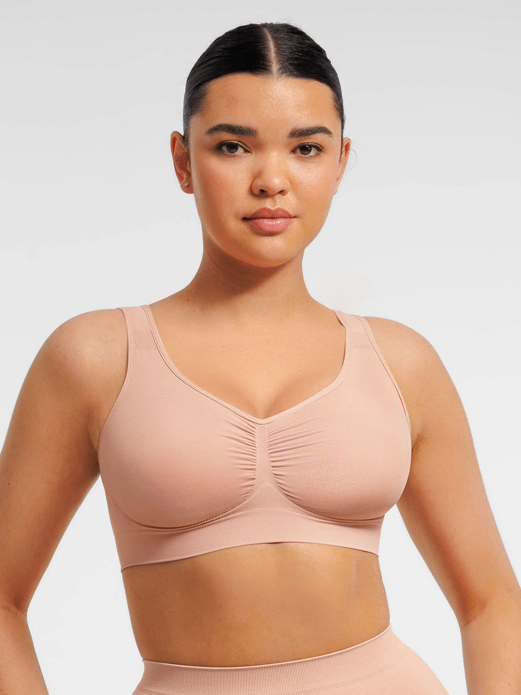 Feelingirl Seamless Wide Straps Everyday Bra - Image 46