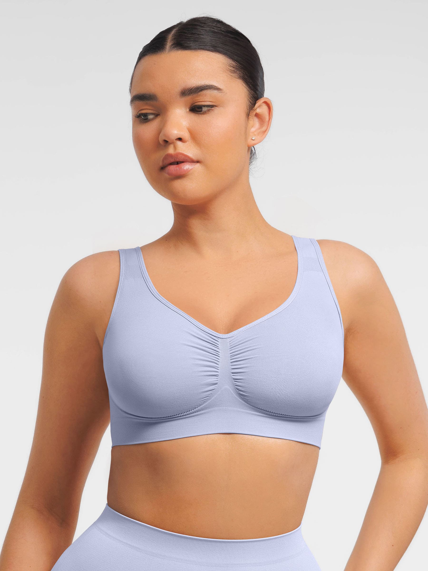 Feelingirl Seamless Wide Straps Everyday Bra - Image 58