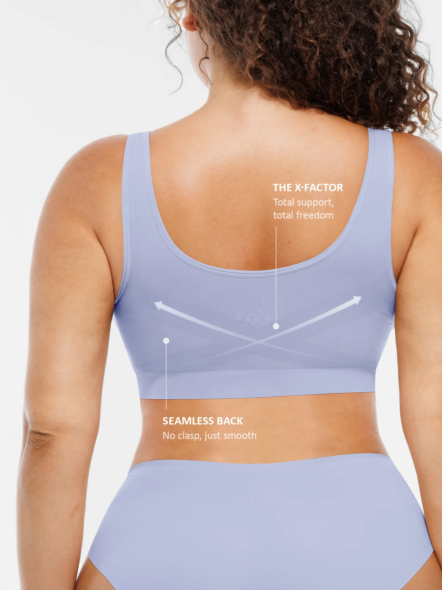 Feelingirl Seamless Wide Straps Everyday Bra - Image 64
