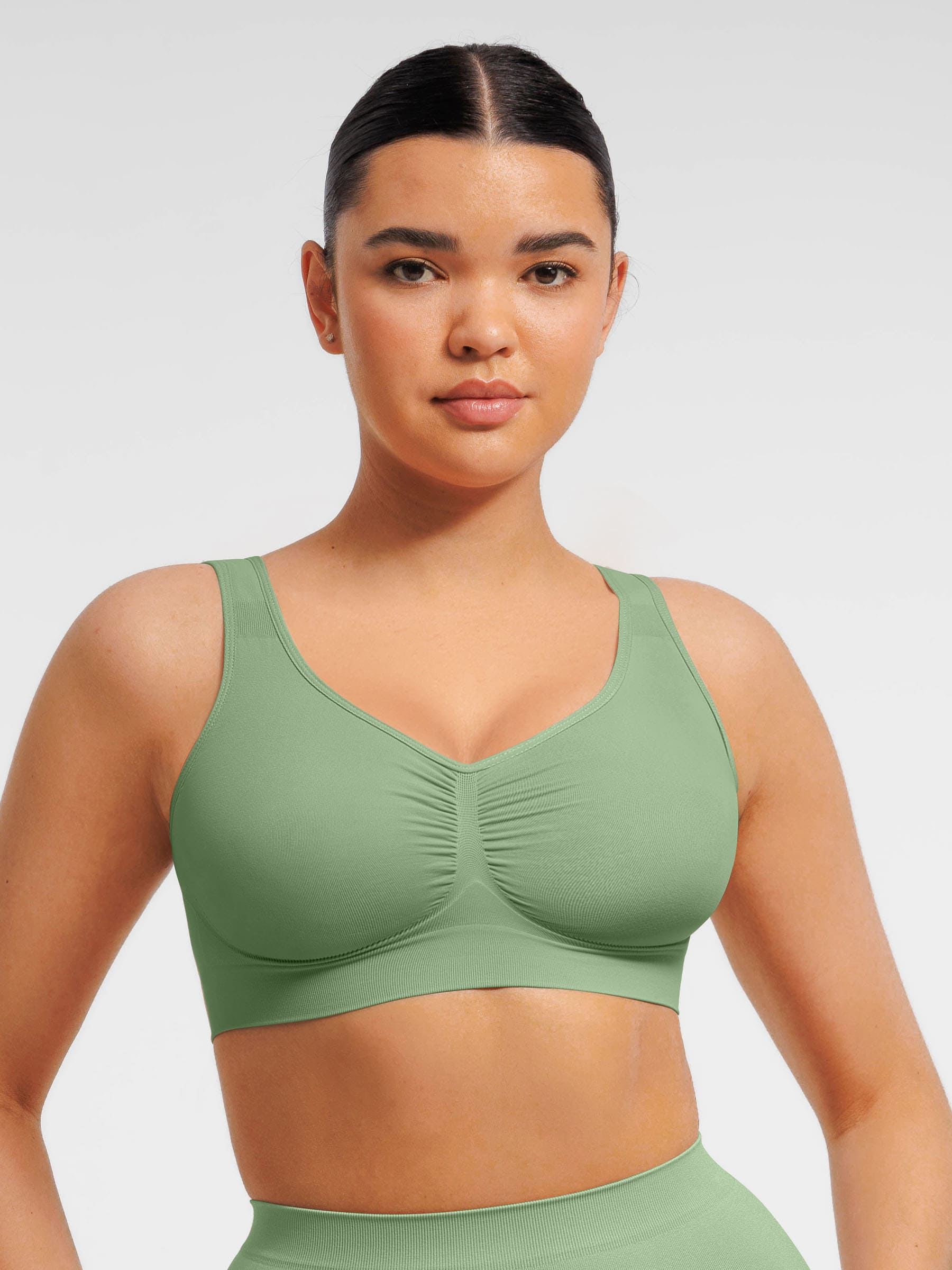 Feelingirl Seamless Wide Straps Everyday Bra - Image 68