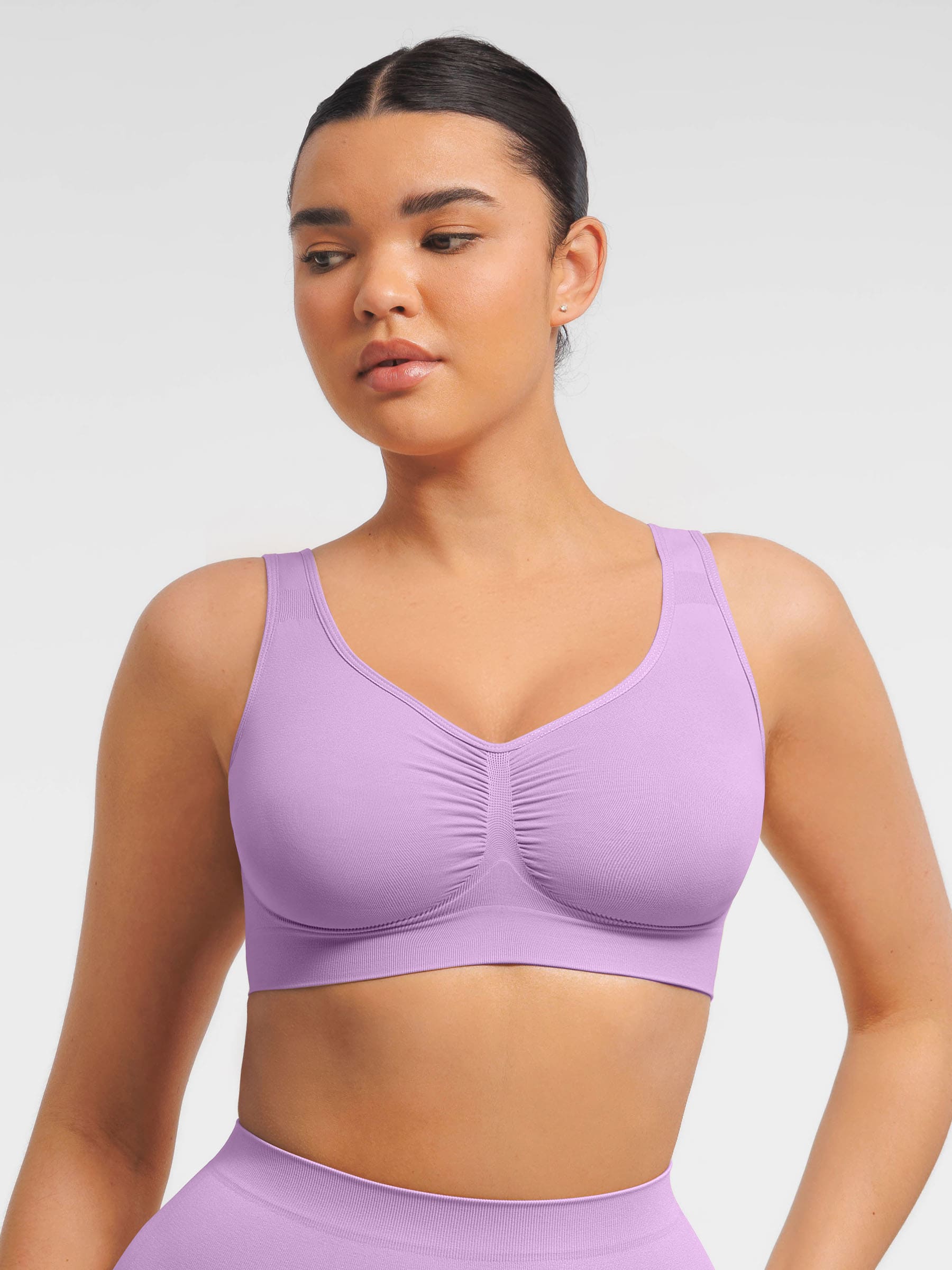 Feelingirl Seamless Wide Straps Everyday Bra - Image 80
