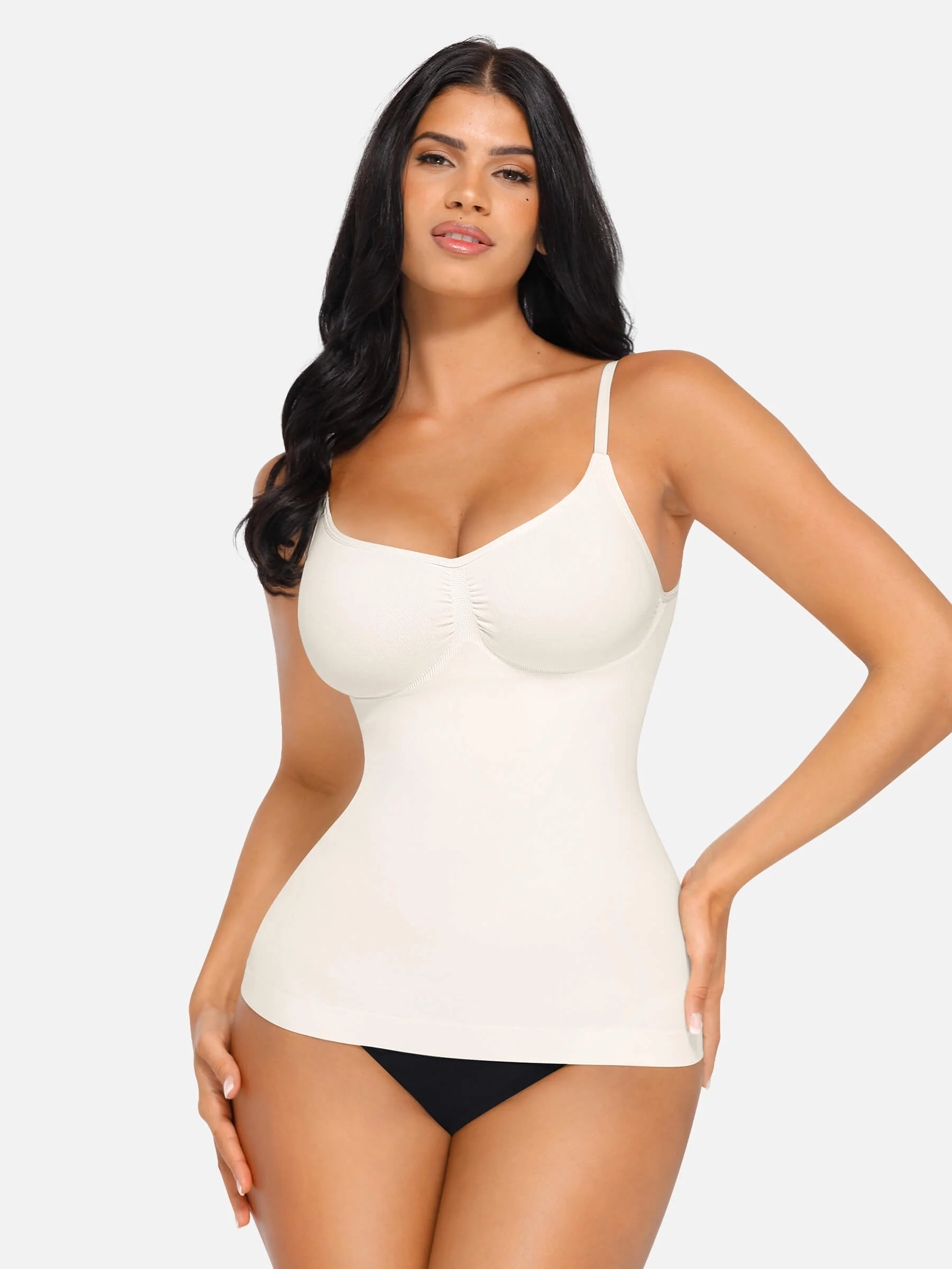 Feelingirl Bust Support Waist and Abdomen Control Shape Tank Top Vest - Image 20