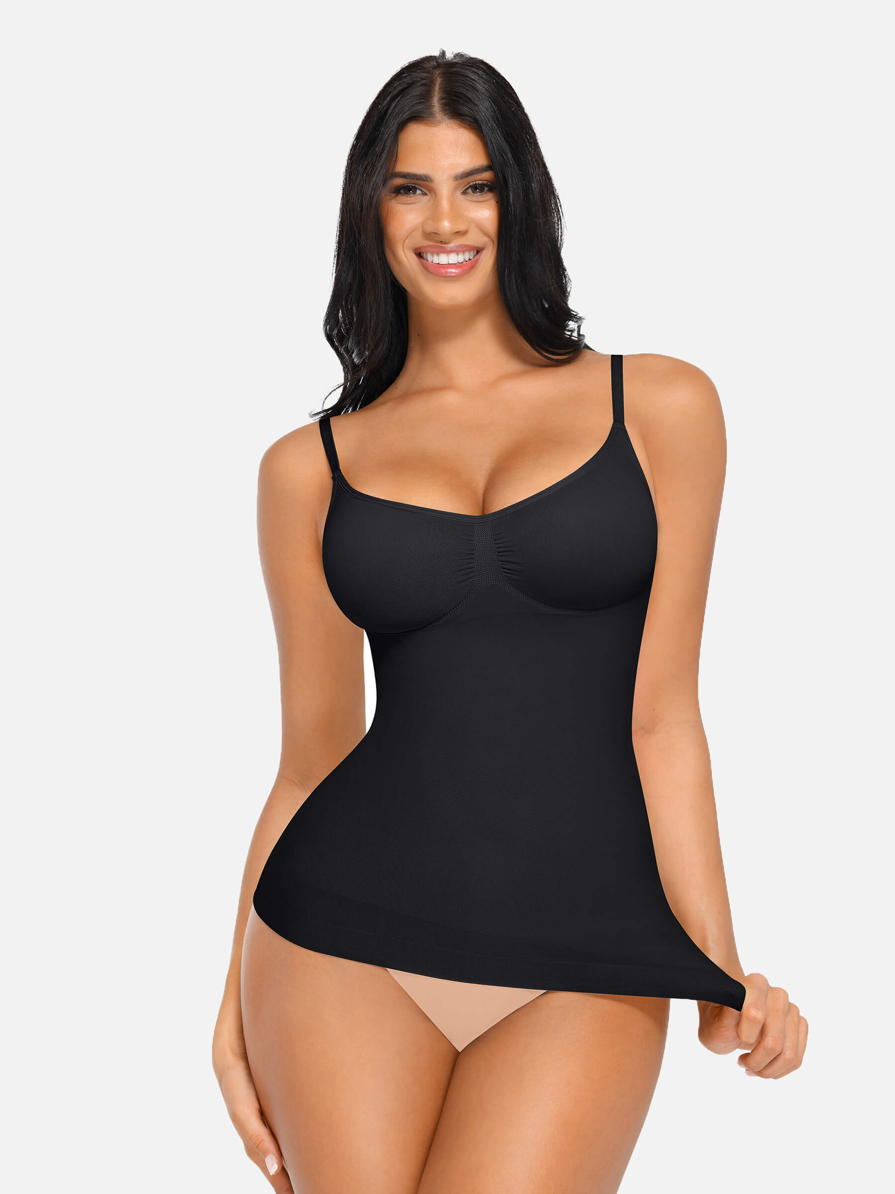 Feelingirl Bust Support Waist and Abdomen Control Shape Tank Top Vest - Image 7