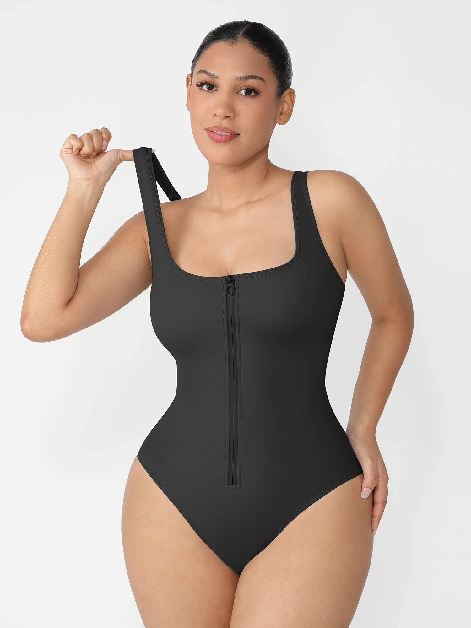 Feelingirl Waist Tummy Control One Piece Swimsuit - Image 12