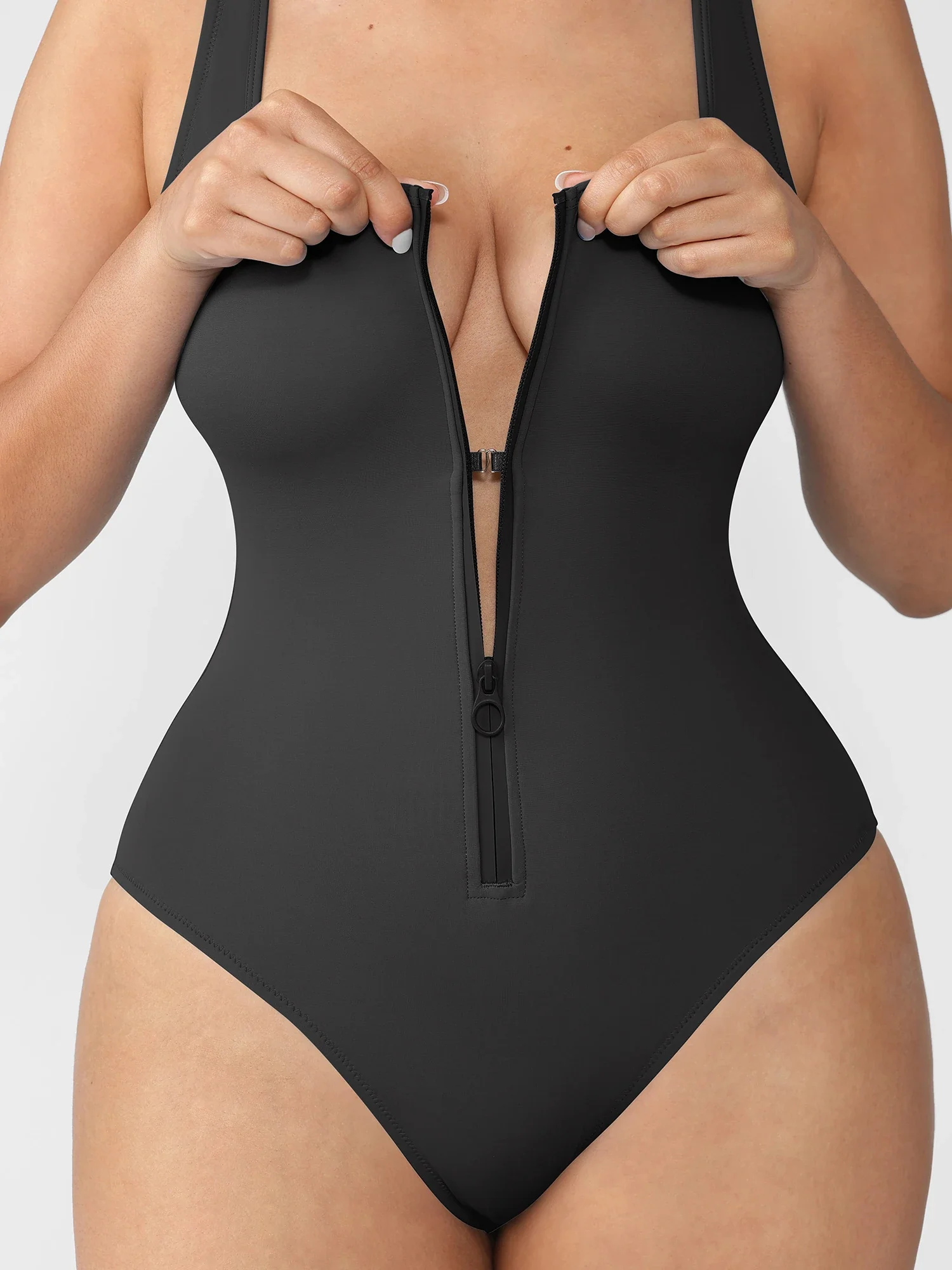 Feelingirl Waist Tummy Control One Piece Swimsuit - Image 14