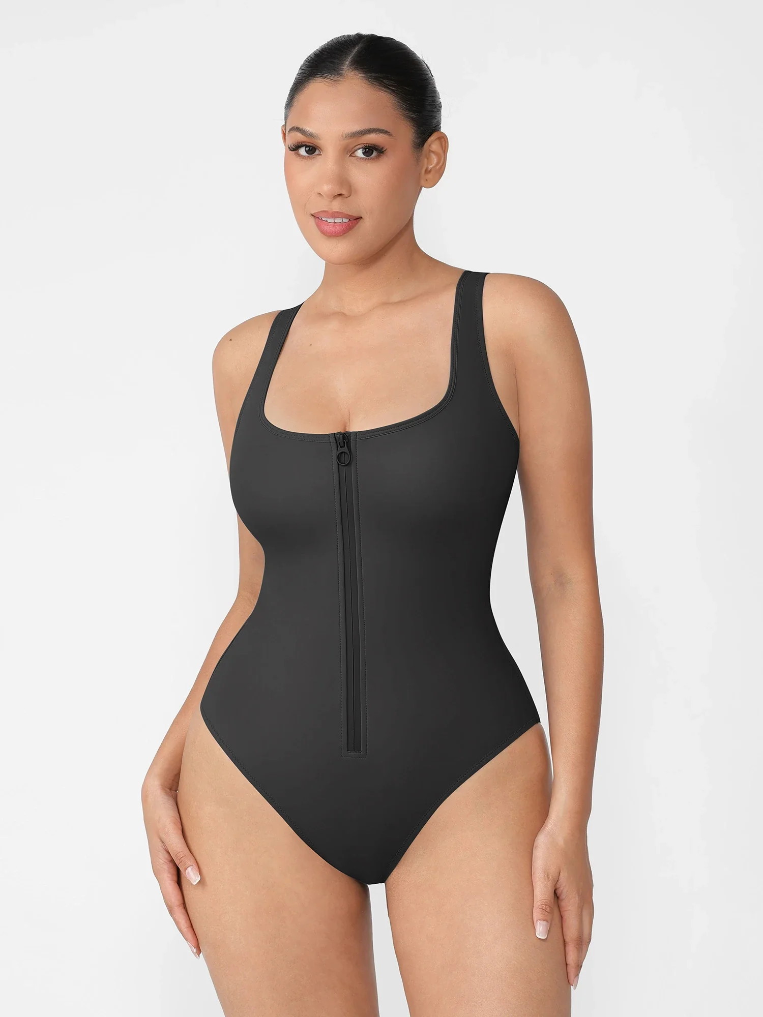 Feelingirl Waist Tummy Control One Piece Swimsuit - Image 7