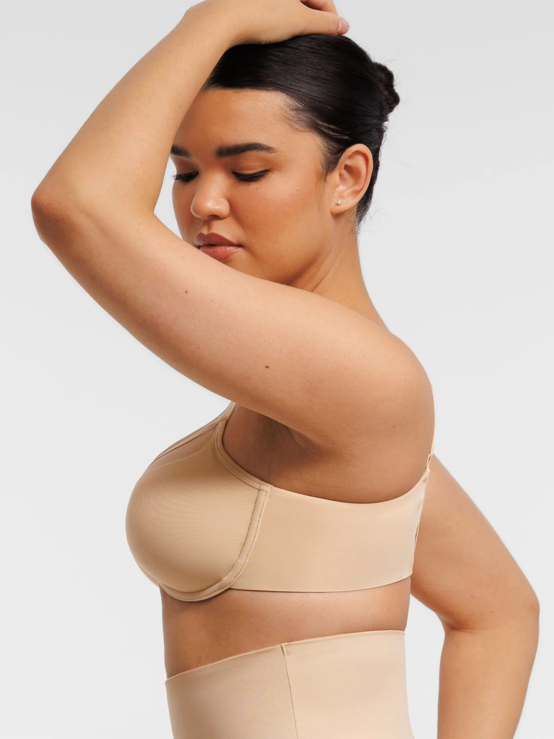 Feelingirl Sheer Mesh Full Coverage Unpadded Underwire Bra - Image 4