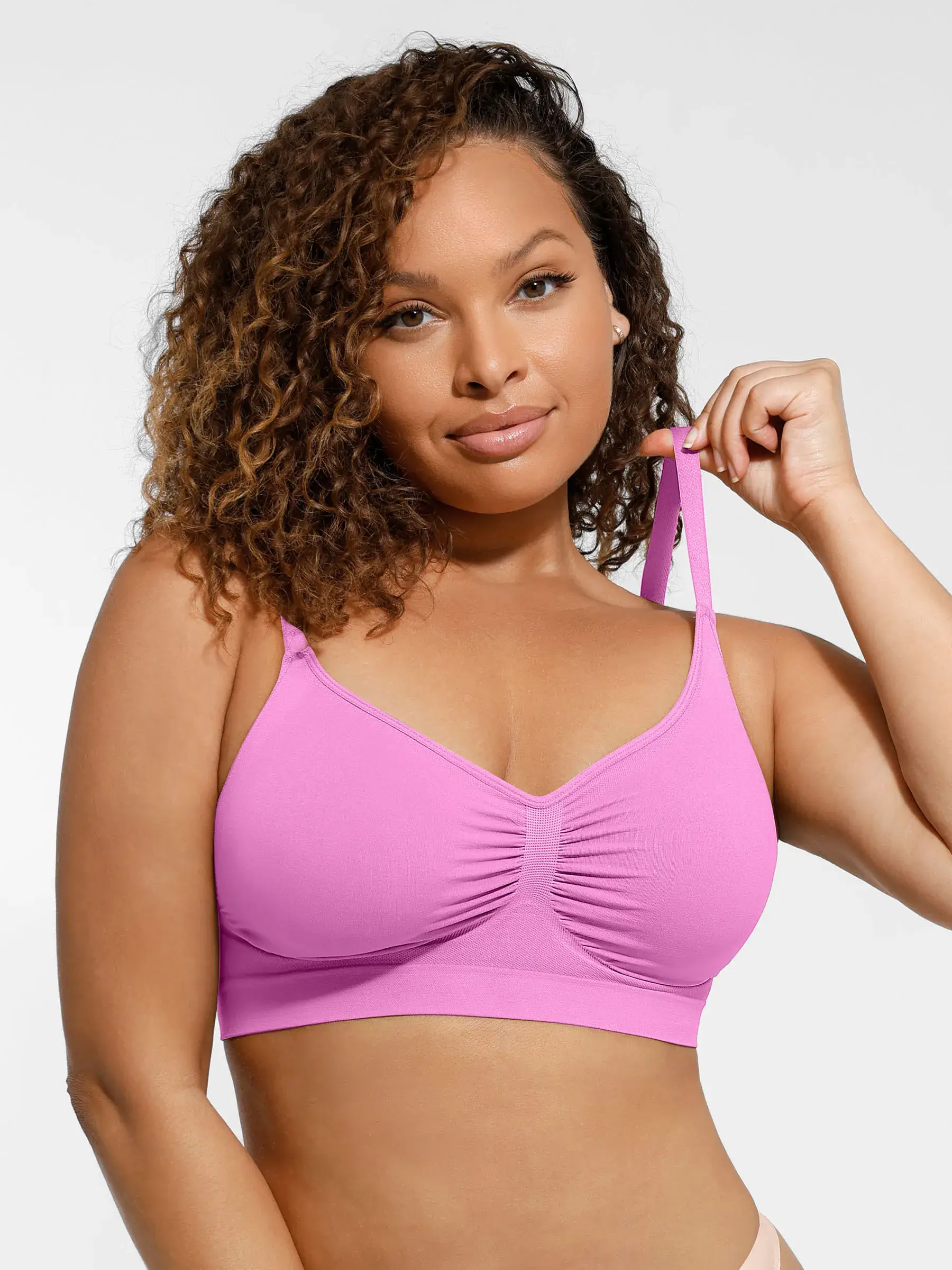 Feelingirl Smooth Seamless Comfort Wireless Bra - Image 67