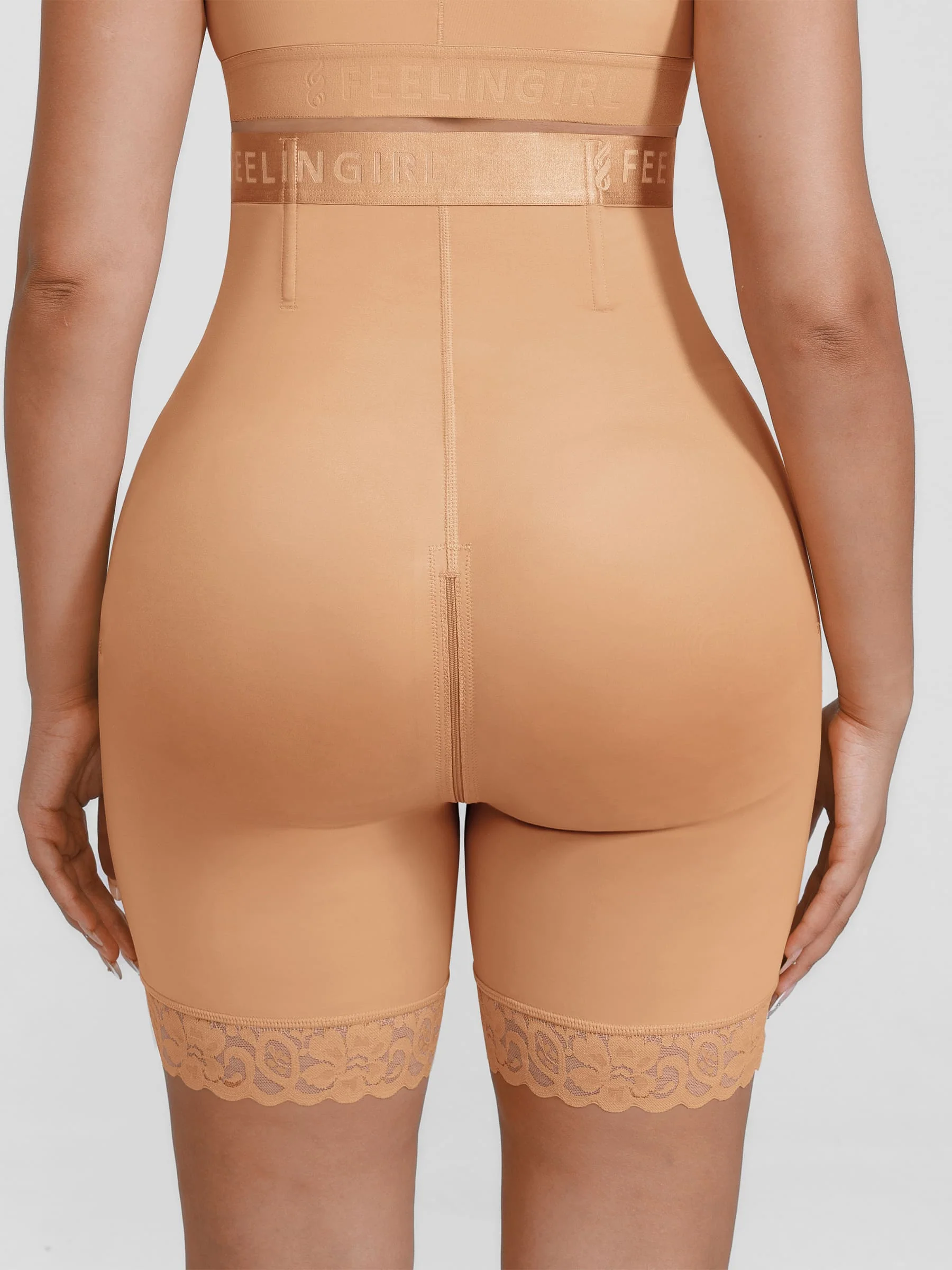 Feelingirl Steel-Boned High-Waist Shaper - Image 5