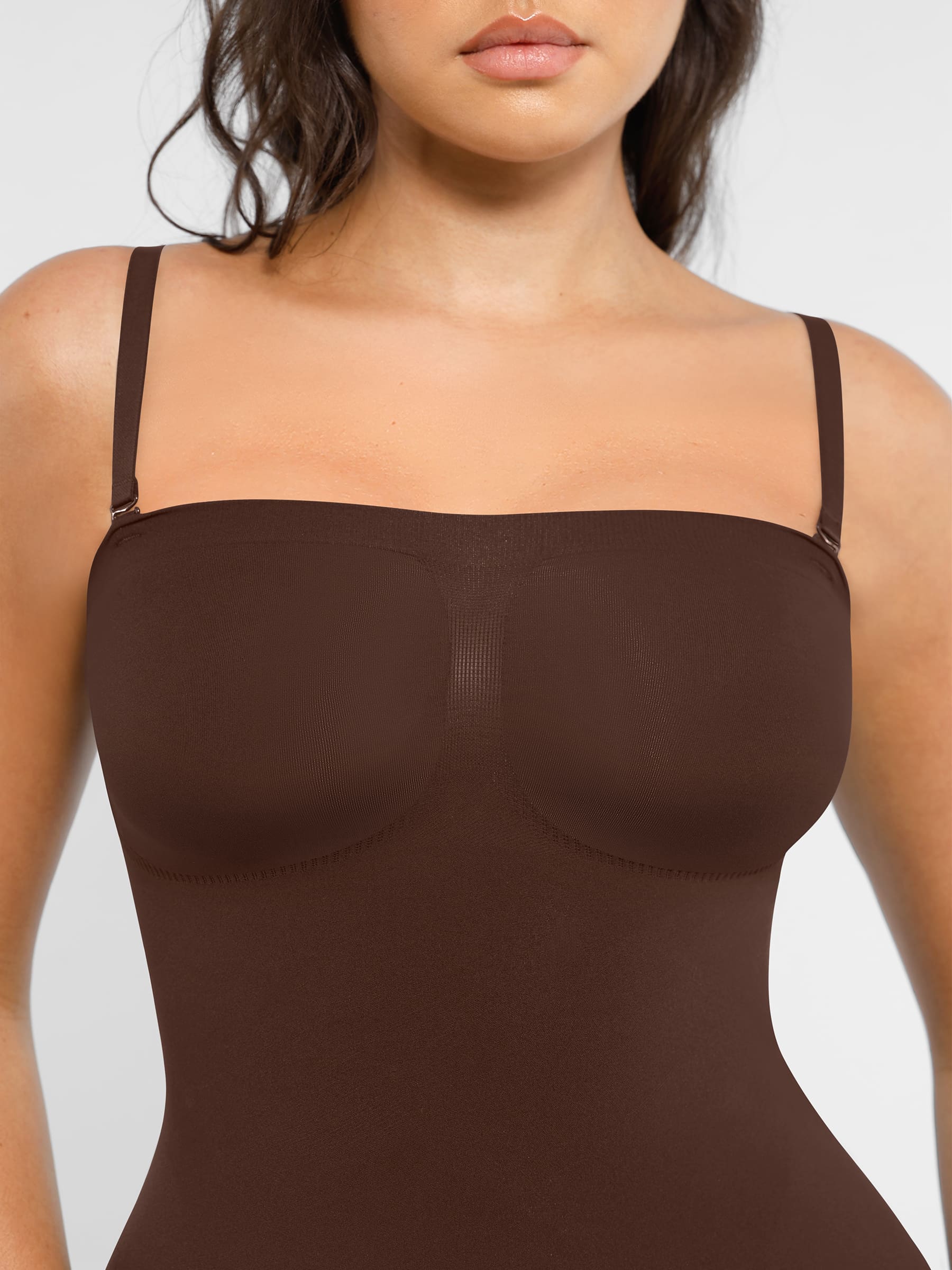 Feelingirl Strapless Seamless Bodysuit with Removable Straps - Image 16