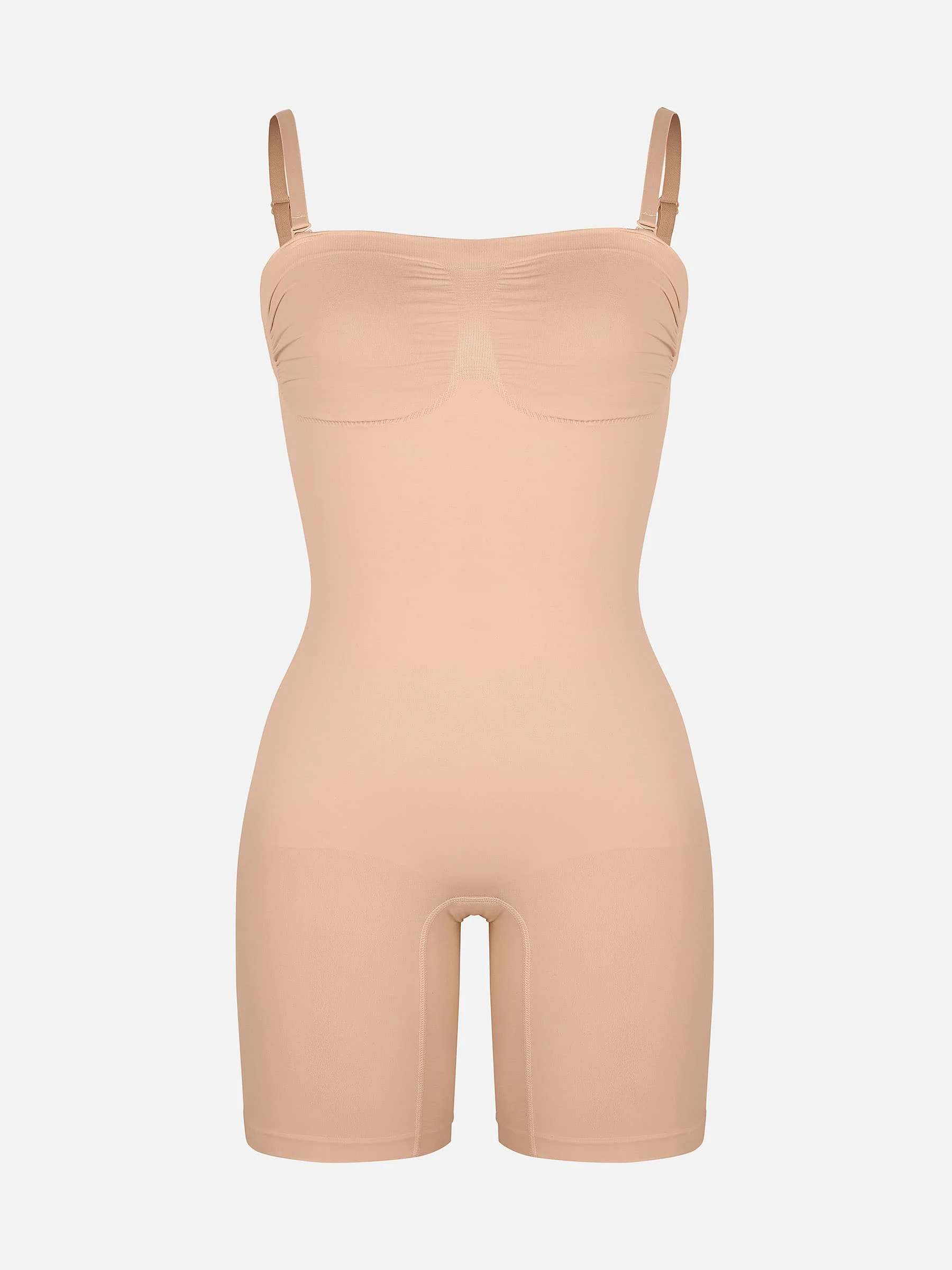 Feelingirl Strapless Seamless Bodysuit with Removable Straps - Image 38