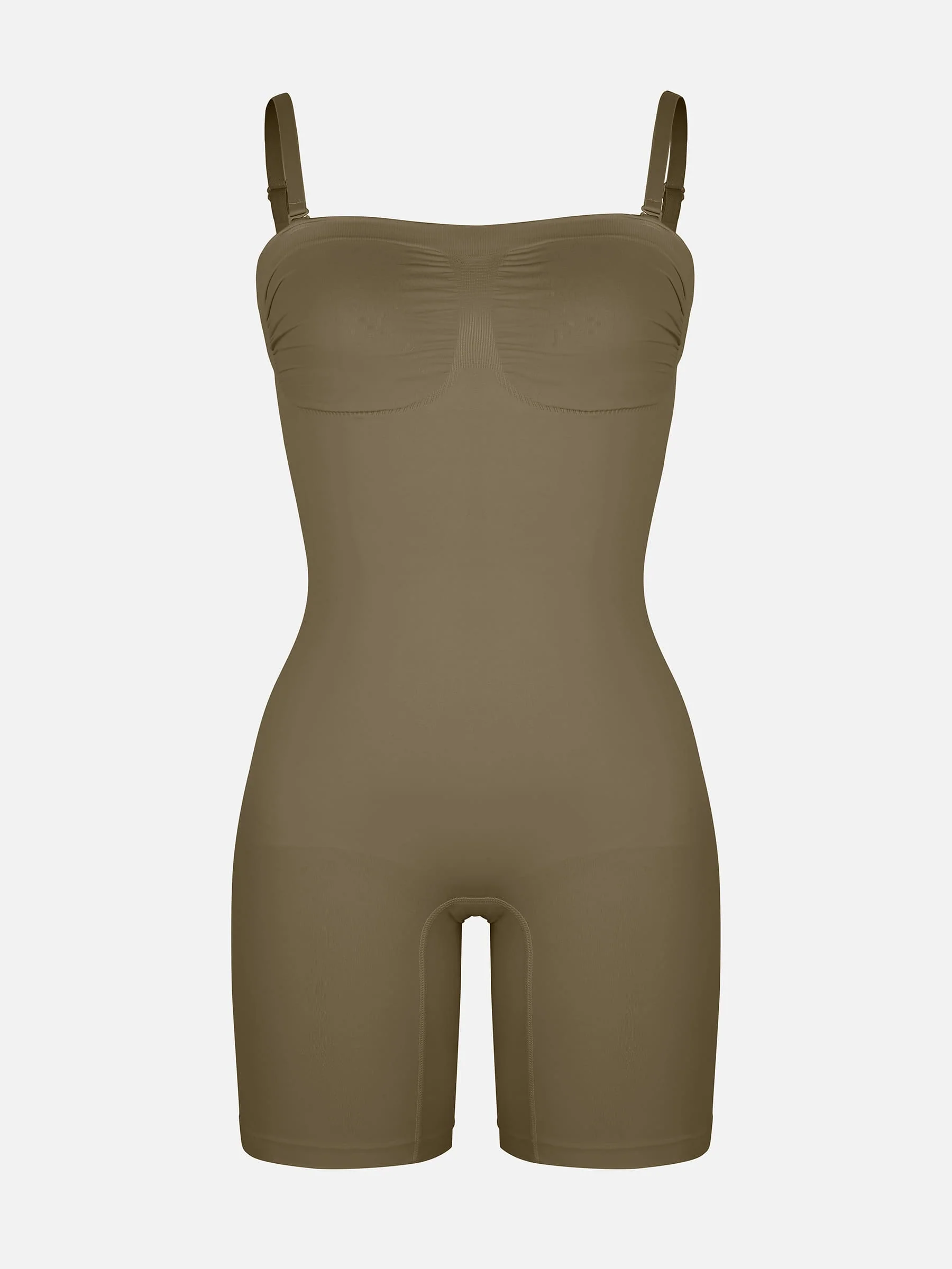 Feelingirl Strapless Seamless Bodysuit with Removable Straps - Image 58