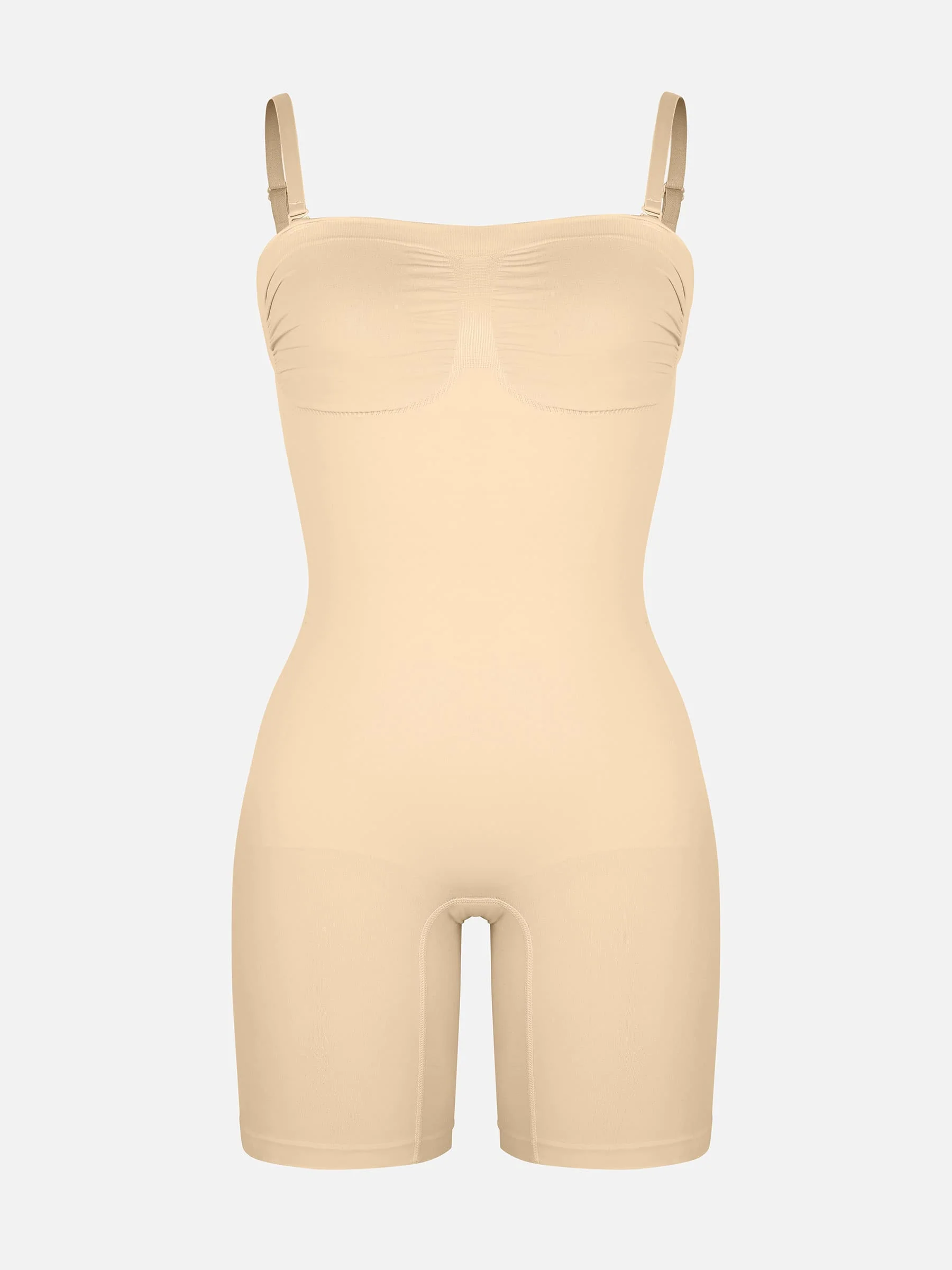 Feelingirl Strapless Seamless Bodysuit with Removable Straps - Image 68