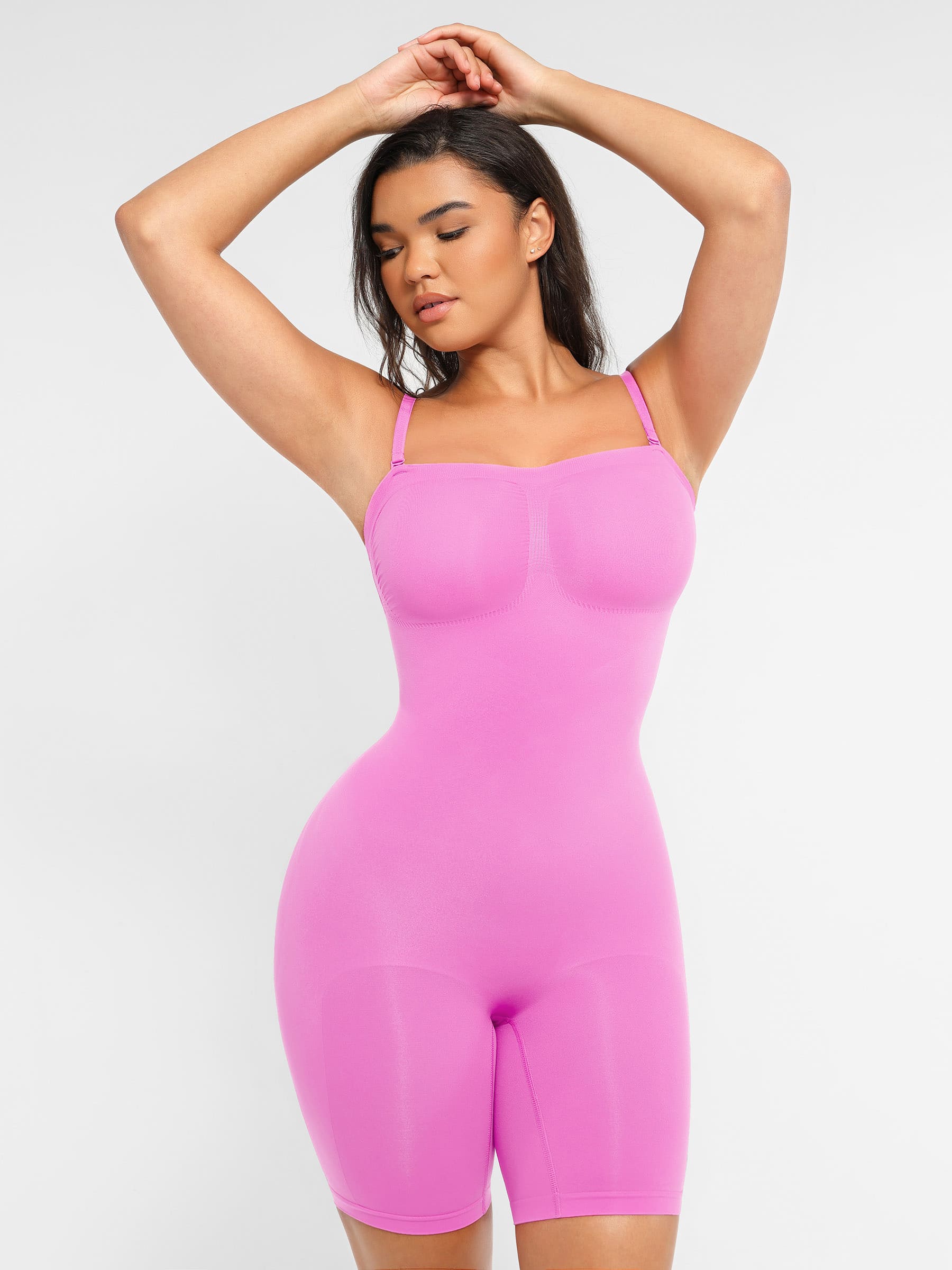 Feelingirl Strapless Seamless Bodysuit with Removable Straps - Image 83