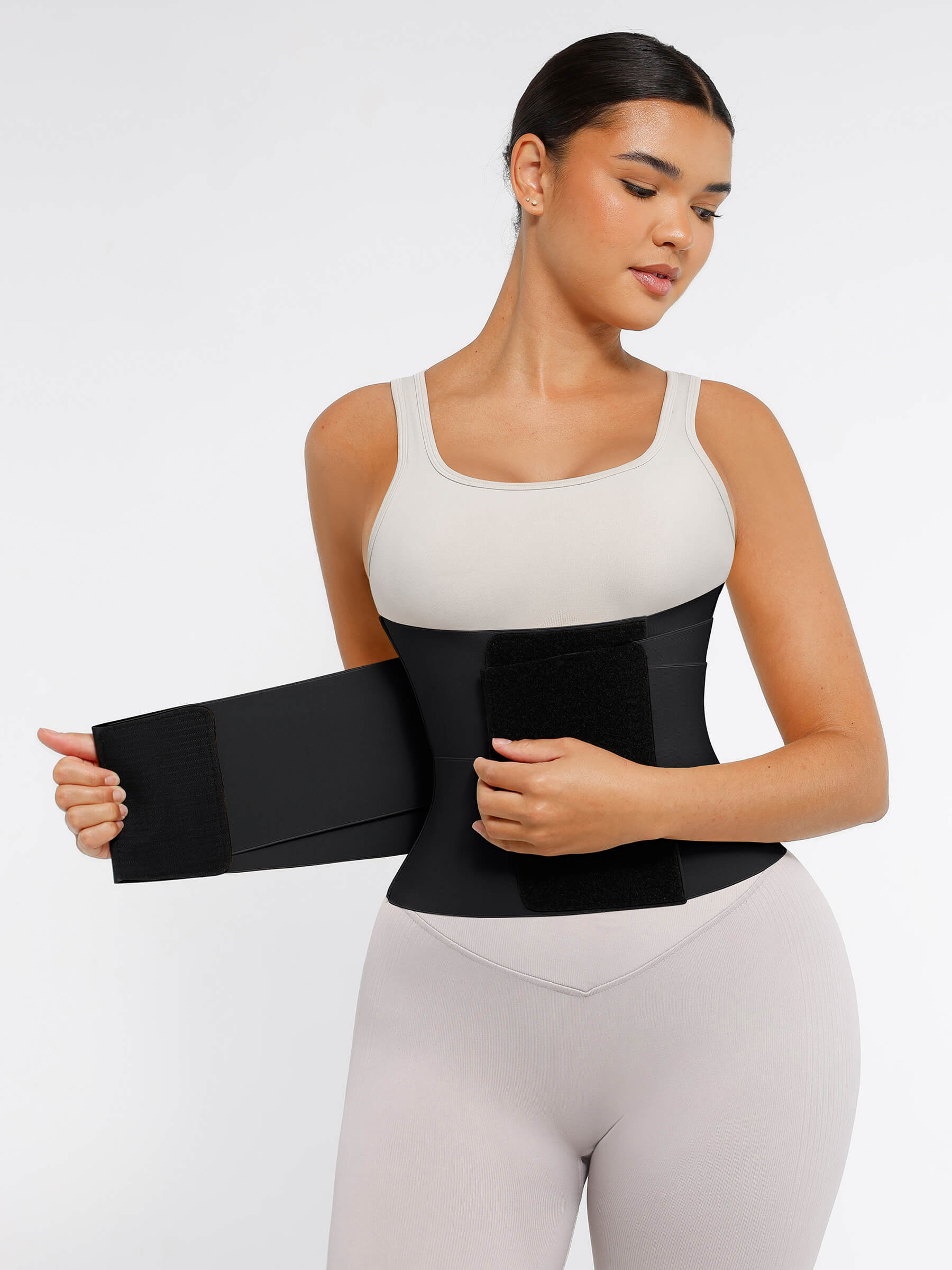 Feelingirl Triple Wrap Tummy Control Waist Trainer Belt - Image 11