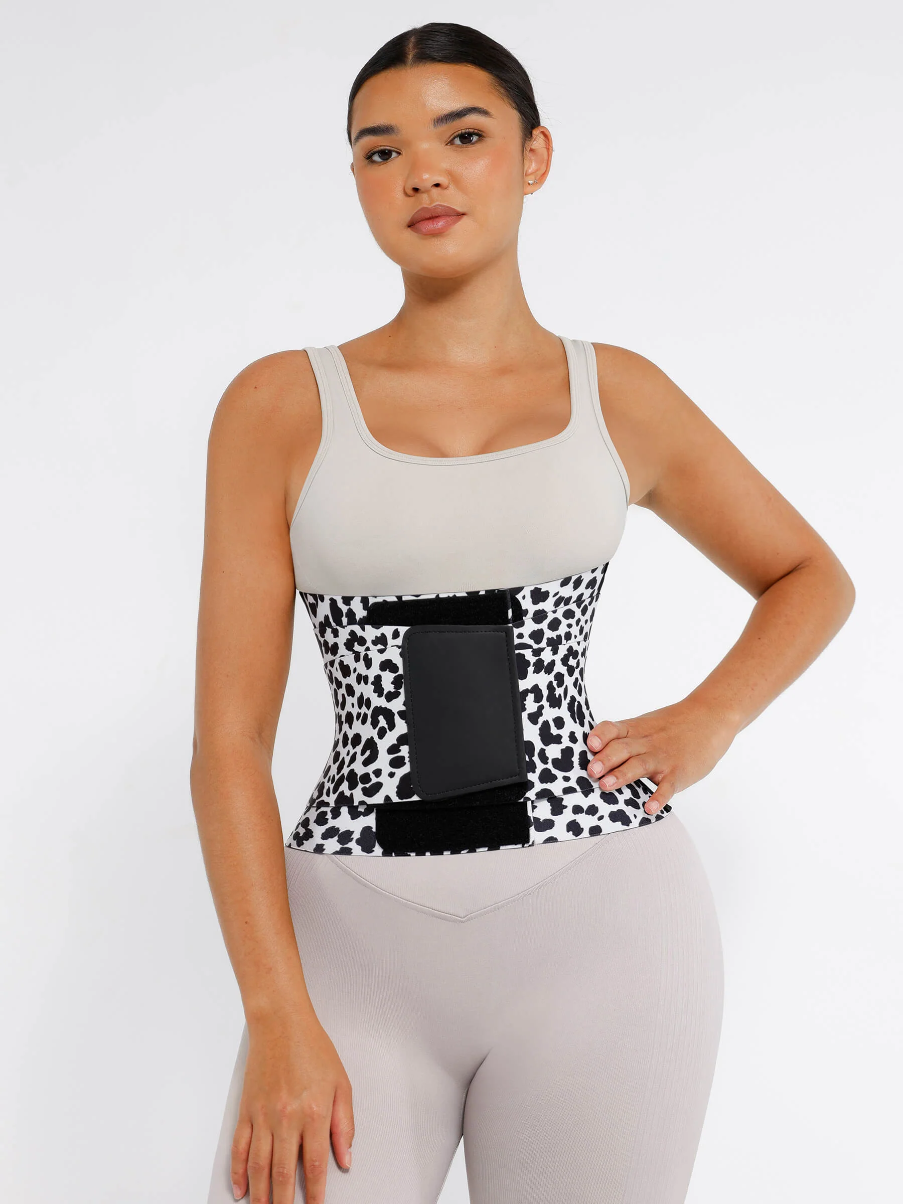 Feelingirl Triple Wrap Tummy Control Waist Trainer Belt - Image 33