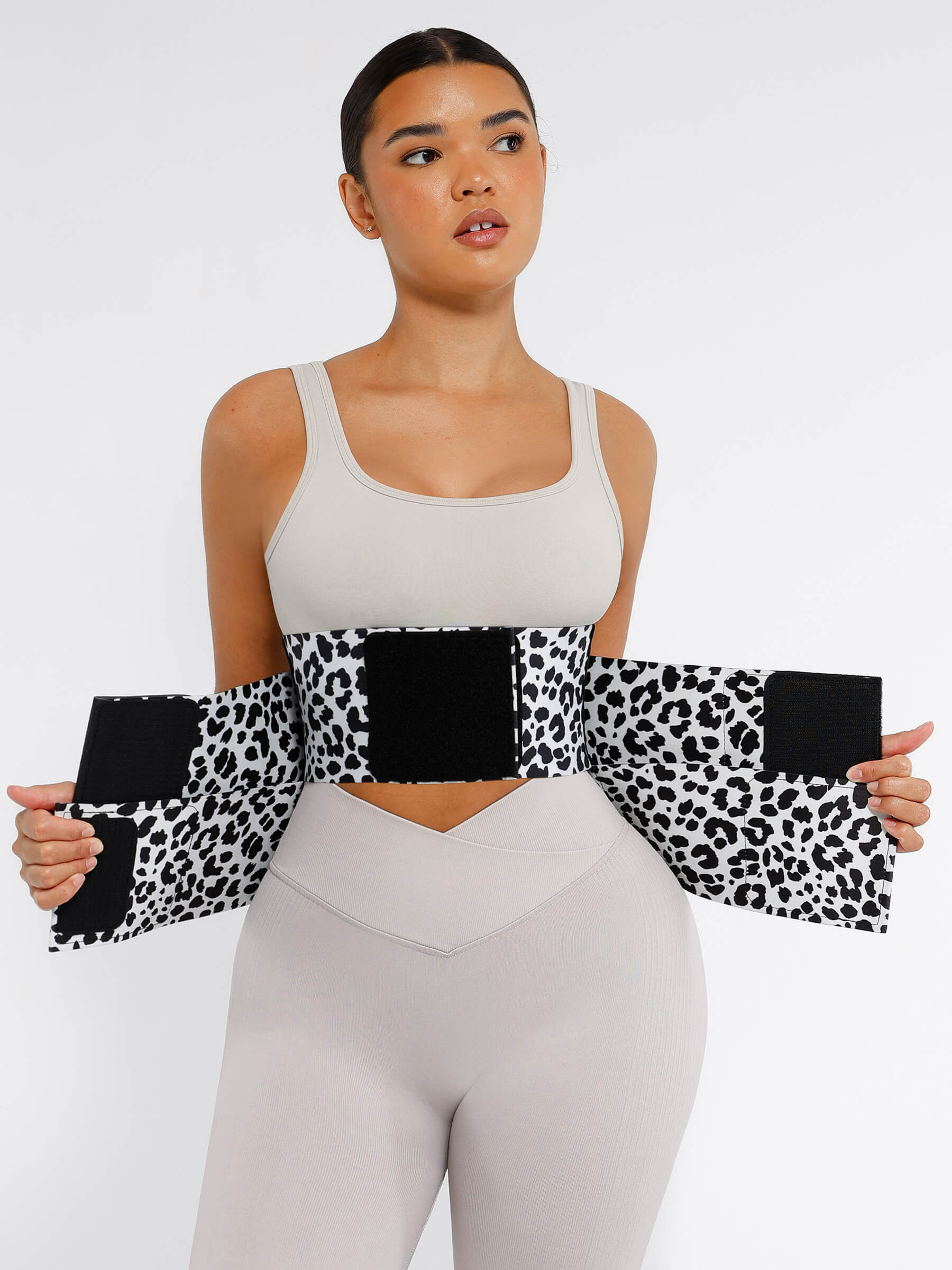 Feelingirl Triple Wrap Tummy Control Waist Trainer Belt - Image 36