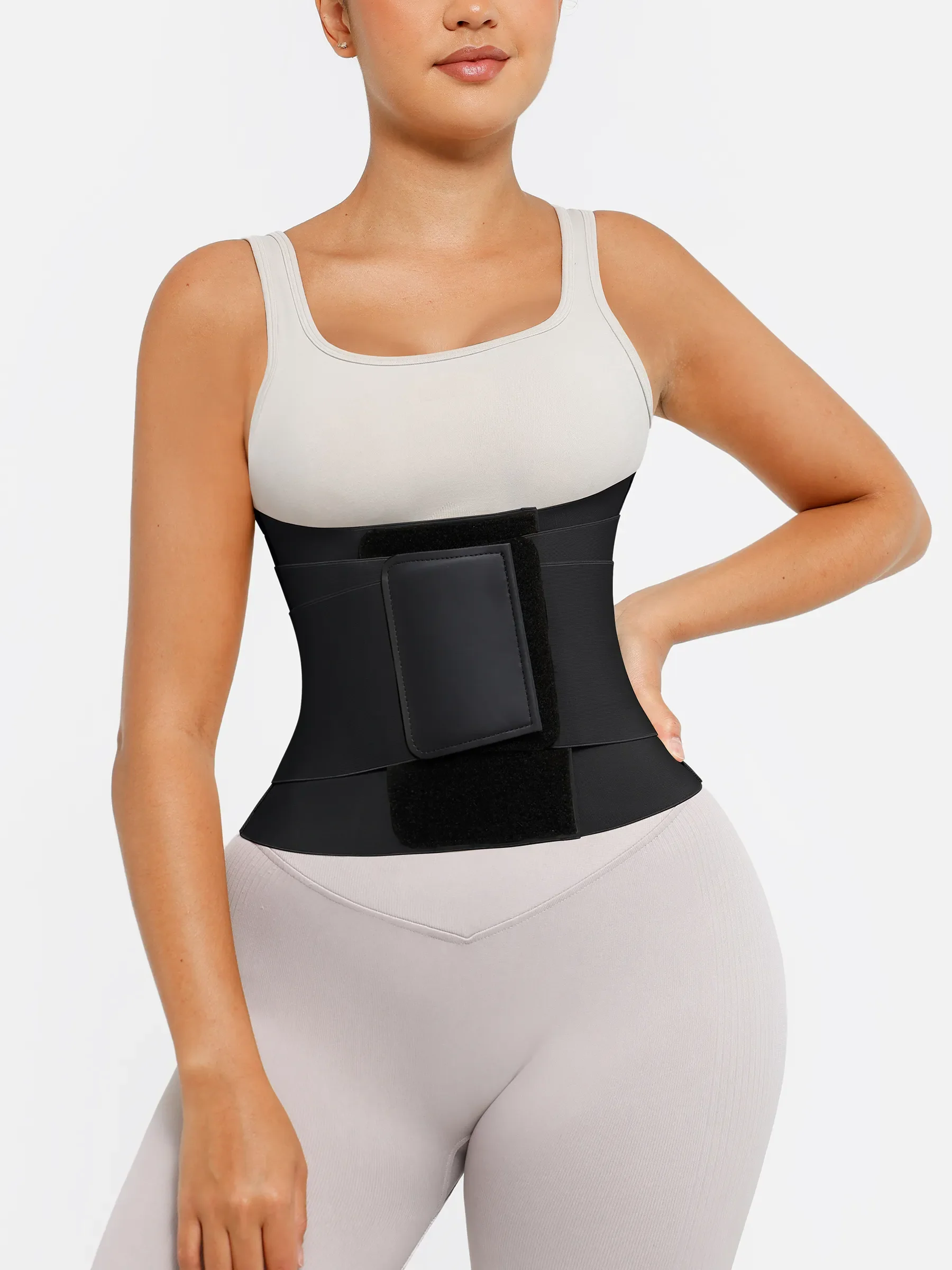 Feelingirl Triple Wrap Tummy Control Waist Trainer Belt - Image 8