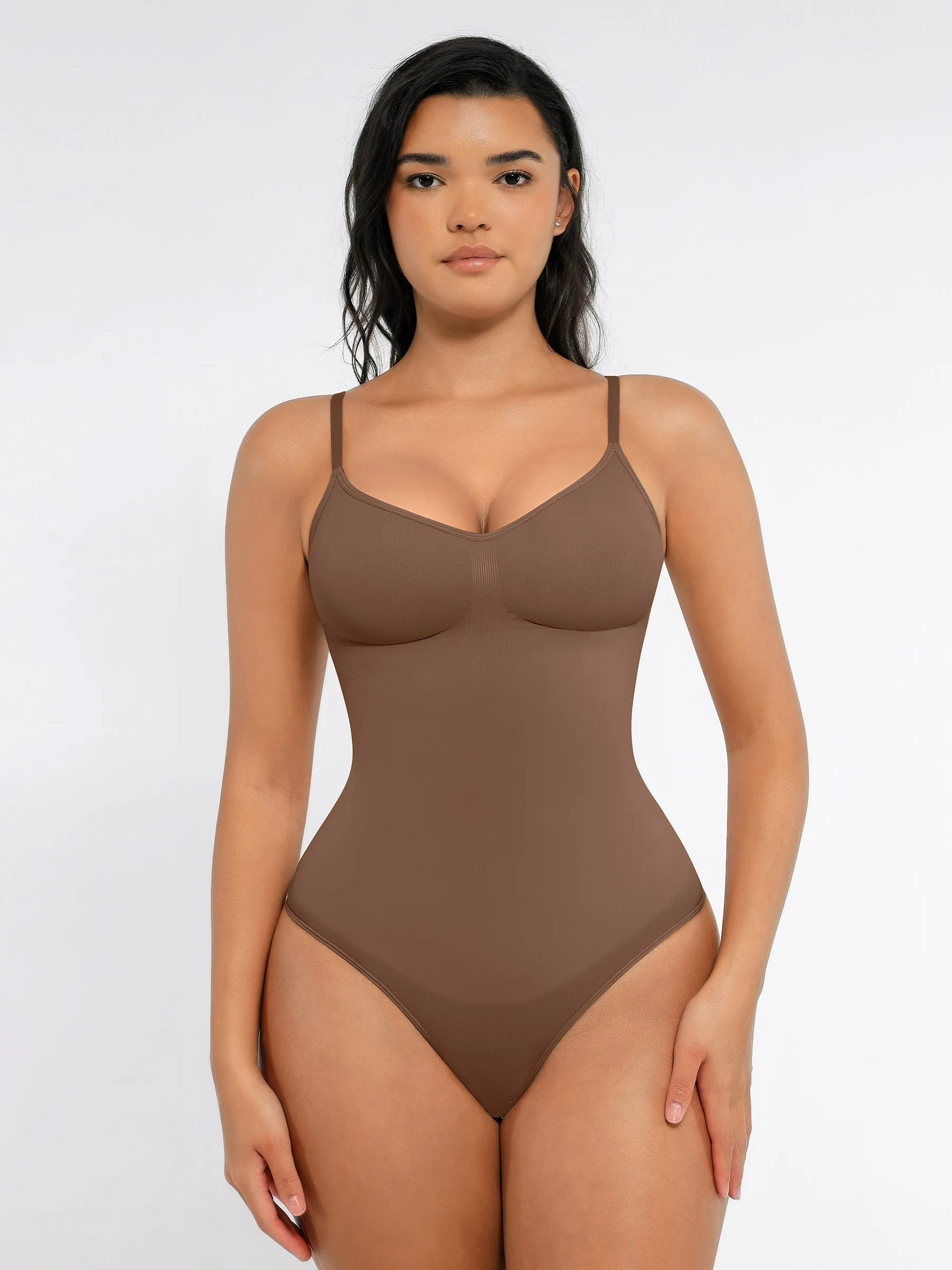 Feelingirl Smooth Contour™ Tummy Control Seamless Bodysuit - Image 59