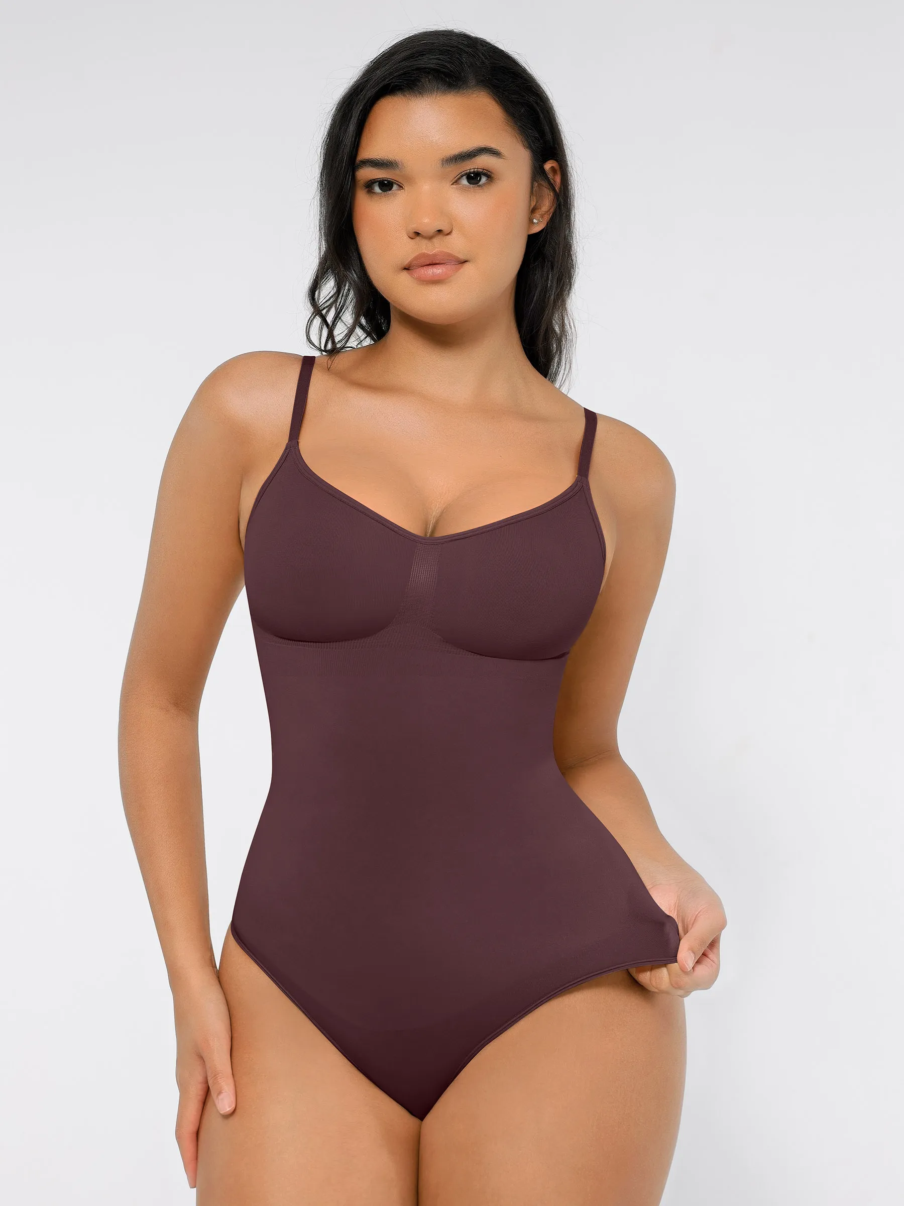 Feelingirl Smooth Contour™ Tummy Control Seamless Bodysuit - Image 70