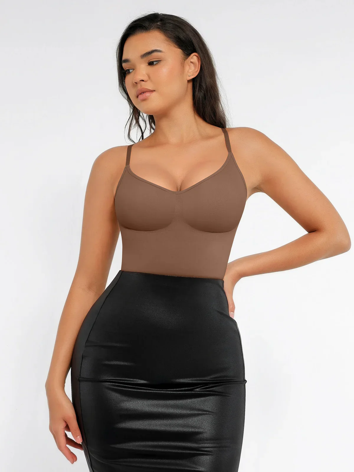Feelingirl Tummy Control Seamless Thong Bodysuit - Image 72