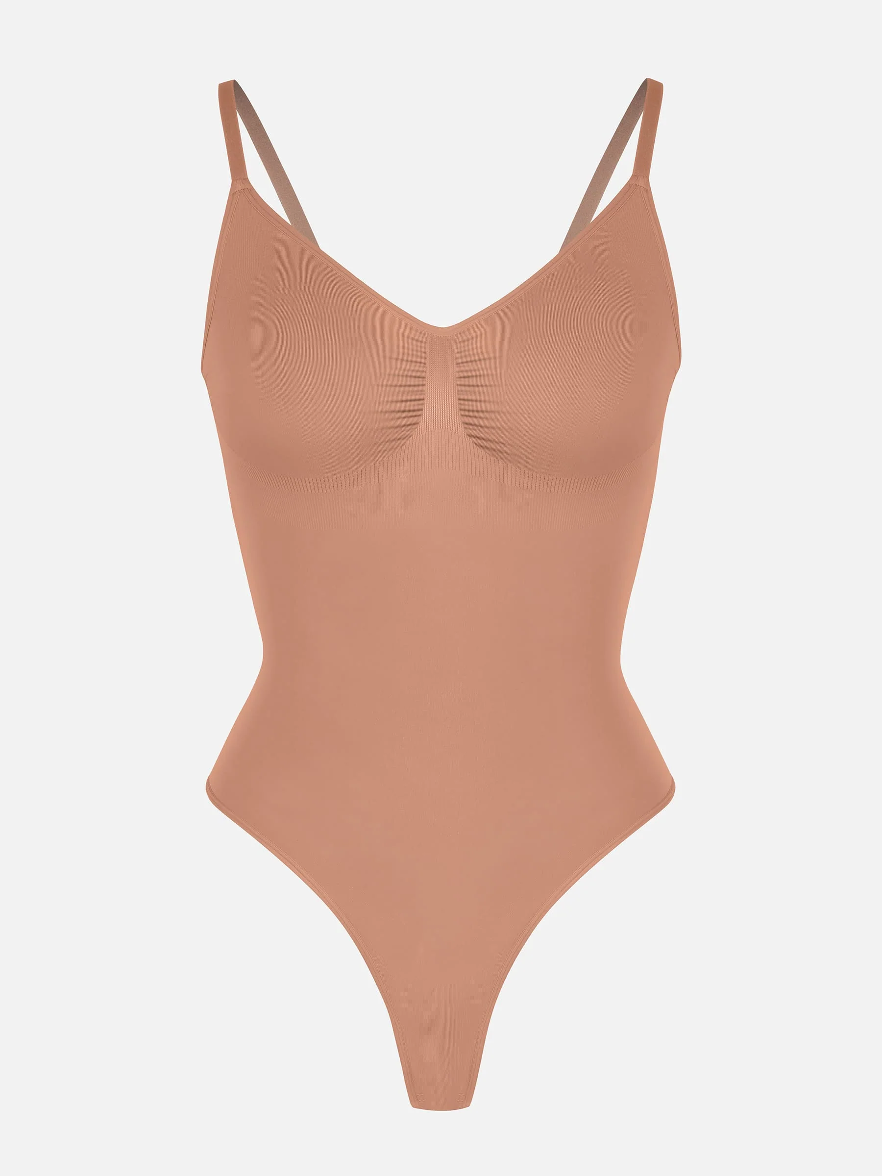 Feelingirl Tummy Control Seamless Thong Bodysuit - Image 82