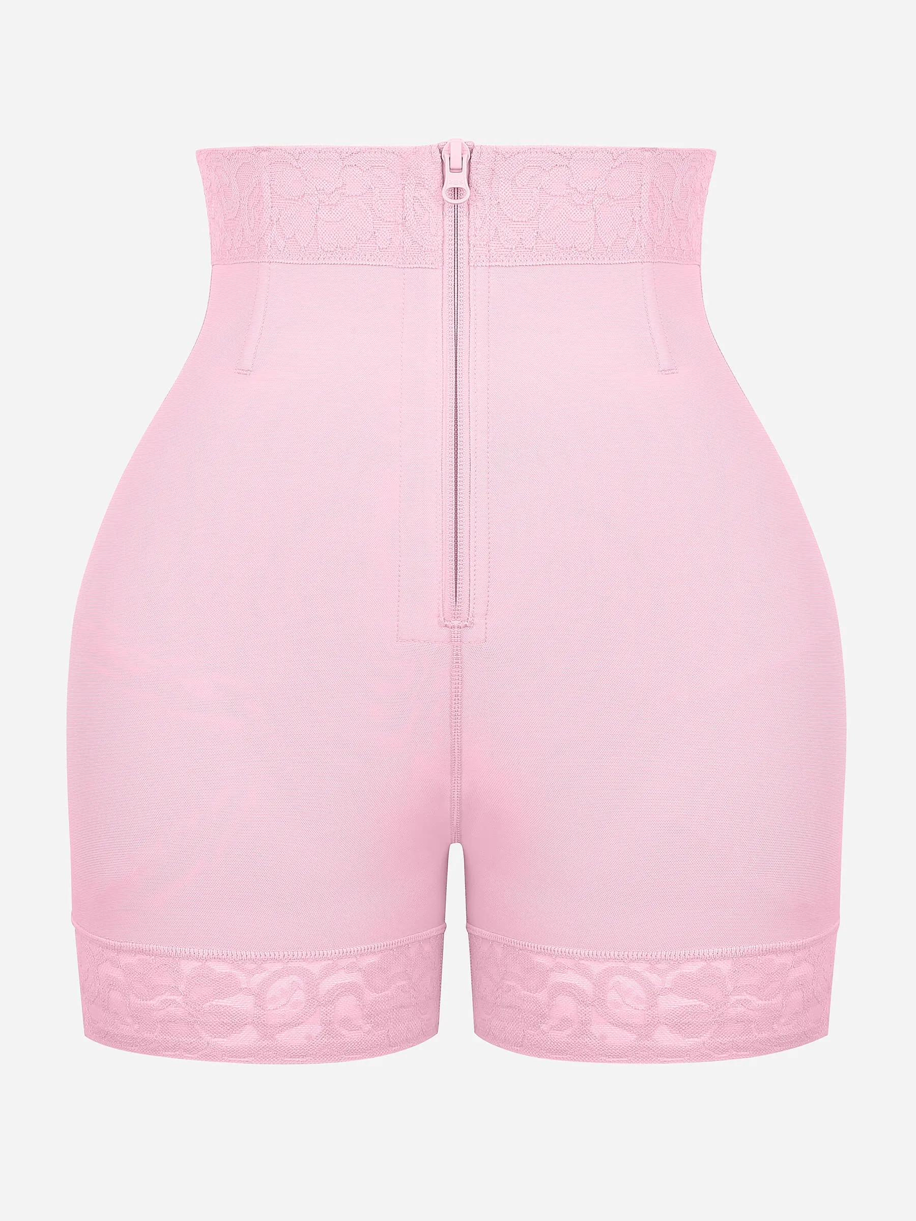 Feelingirl Tummy Control Shaping Shorts Butt Lifter with Clasps and Zipper - Image 18