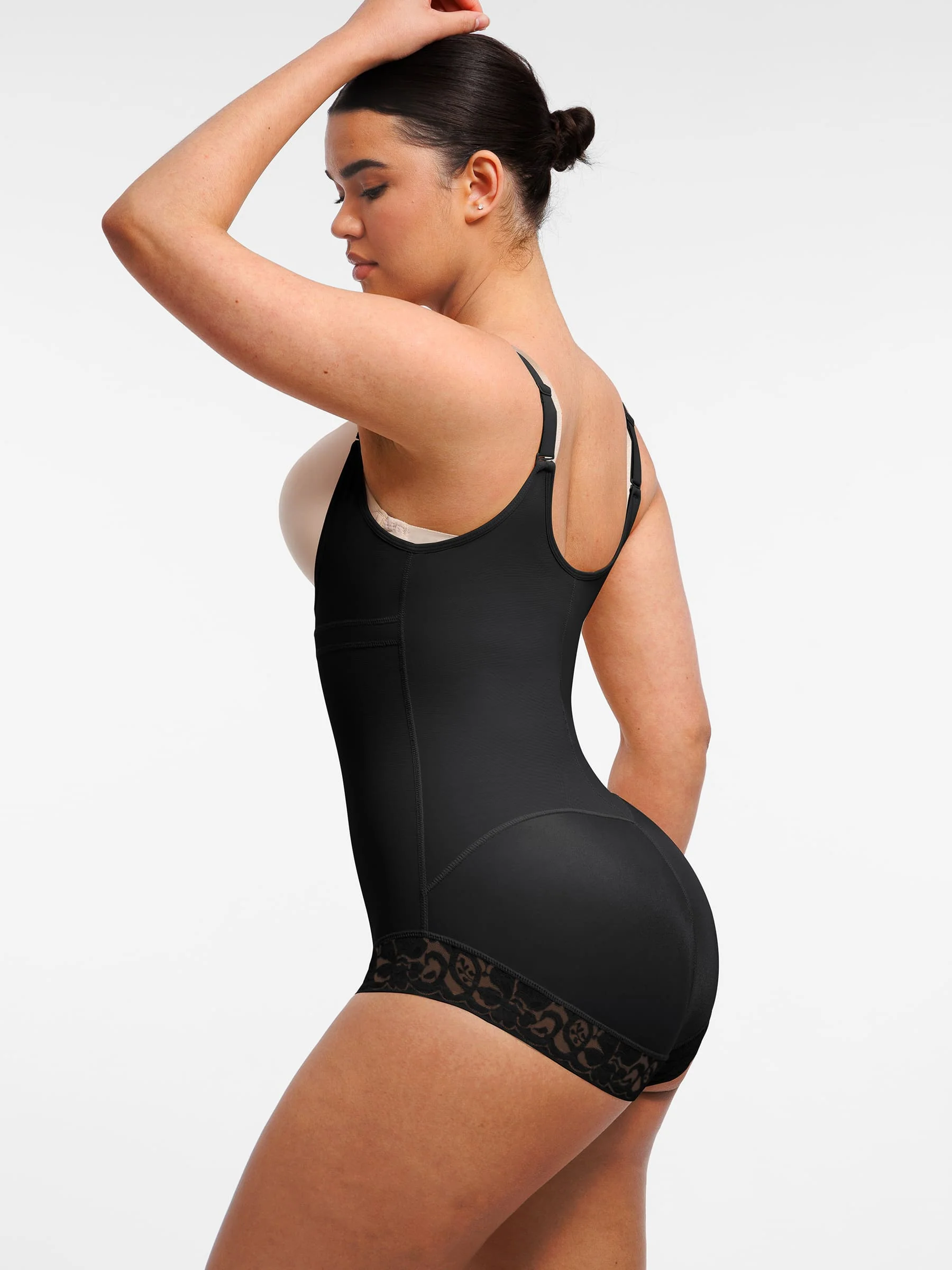 Feelingirl U-Plunge Front Adjustable Zipper Shapewear - Image 10