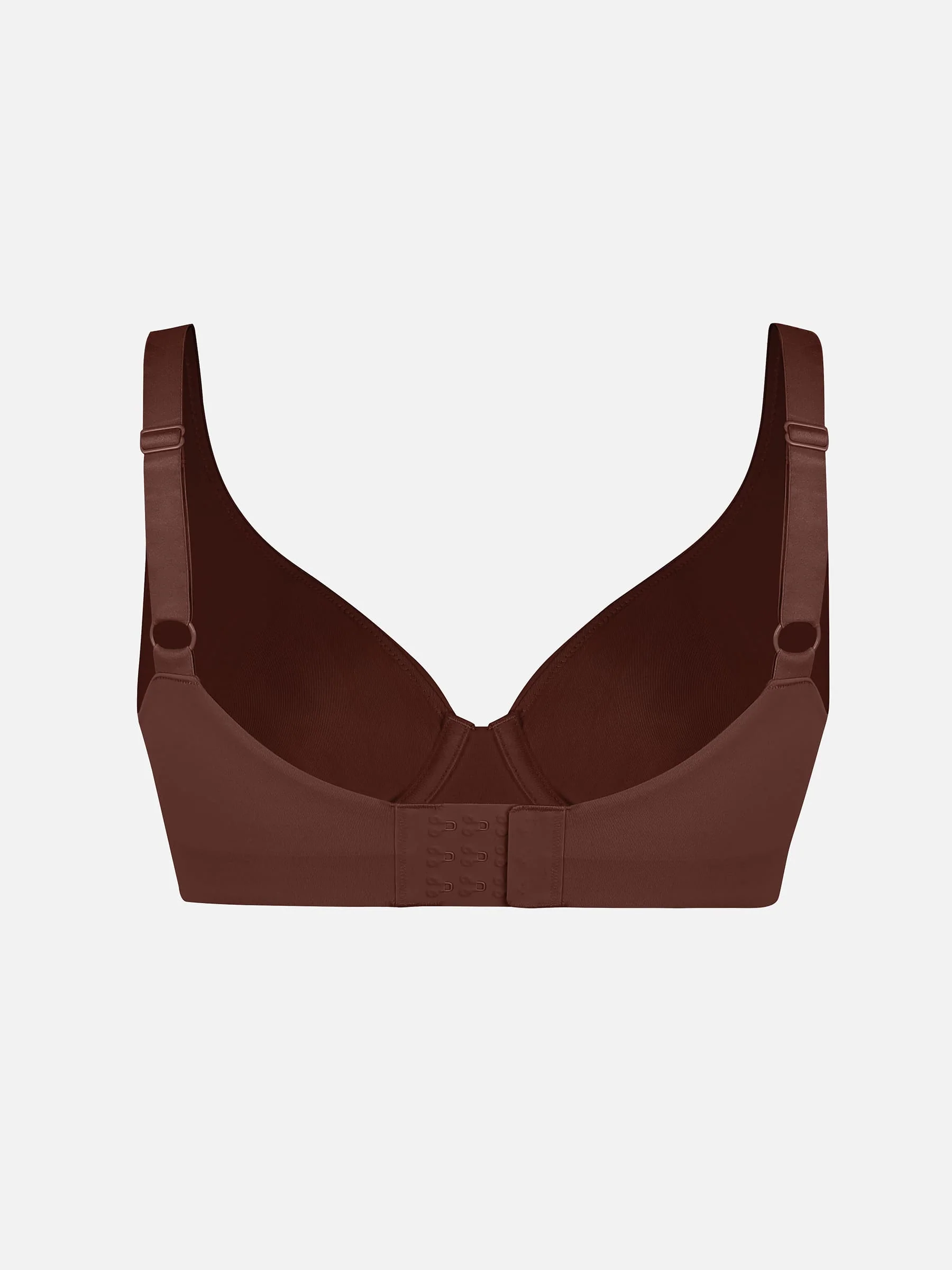 Feelingirl Underwire Adjustable Deep V-neck Bra - Image 28