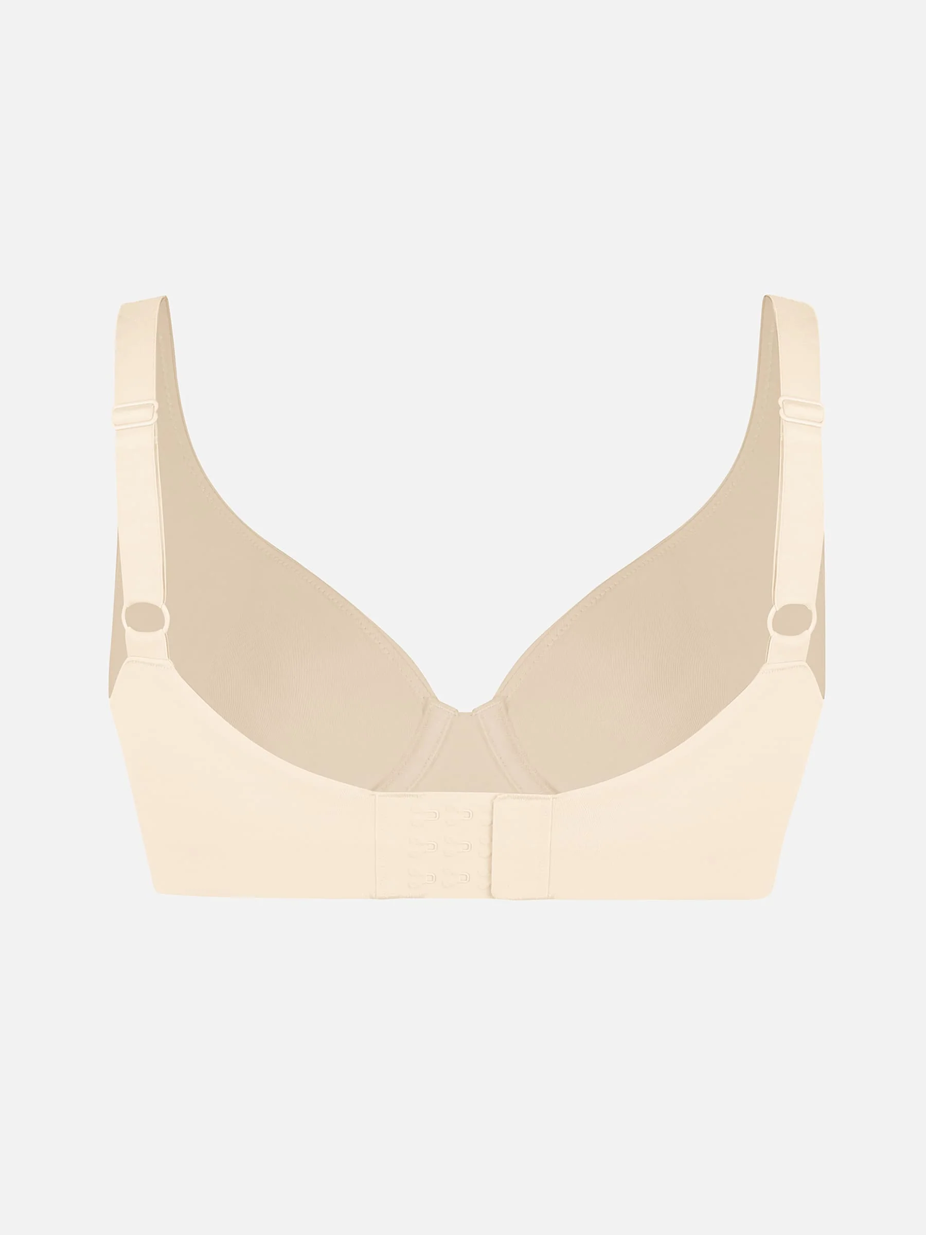 Feelingirl Underwire Adjustable Deep V-neck Bra - Image 47