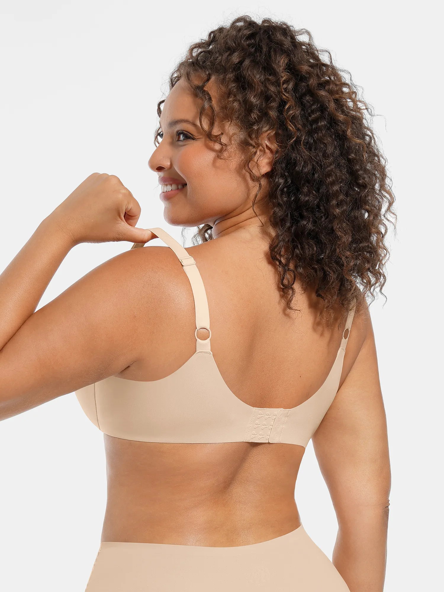 Feelingirl Underwire Adjustable Deep V-neck Bra - Image 41